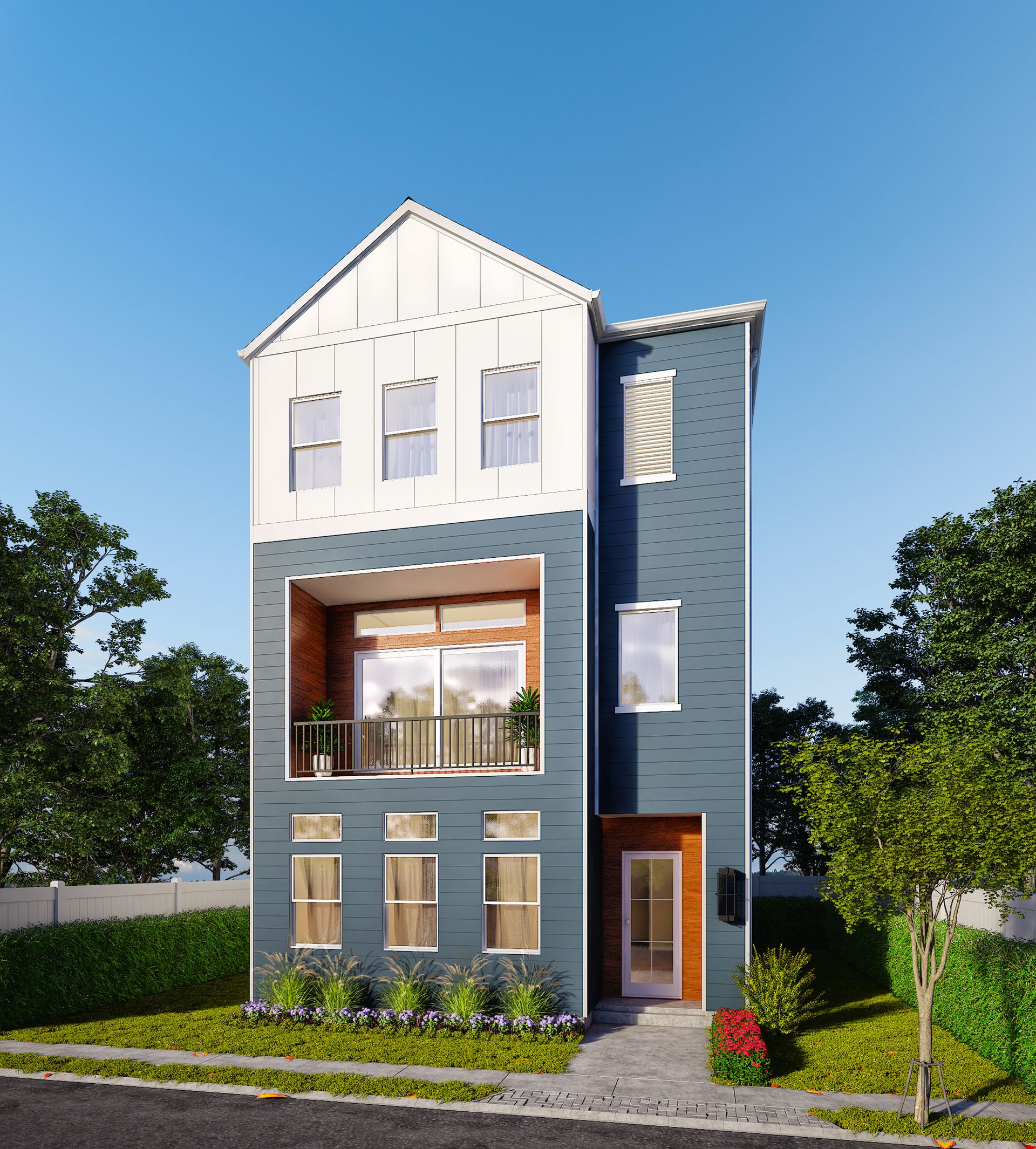Silber Estate por Luminous Homes en Houston Texas