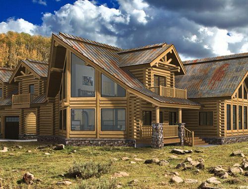 Bear River Country Log Homes por Bear River Country Log Homes en Logan Utah