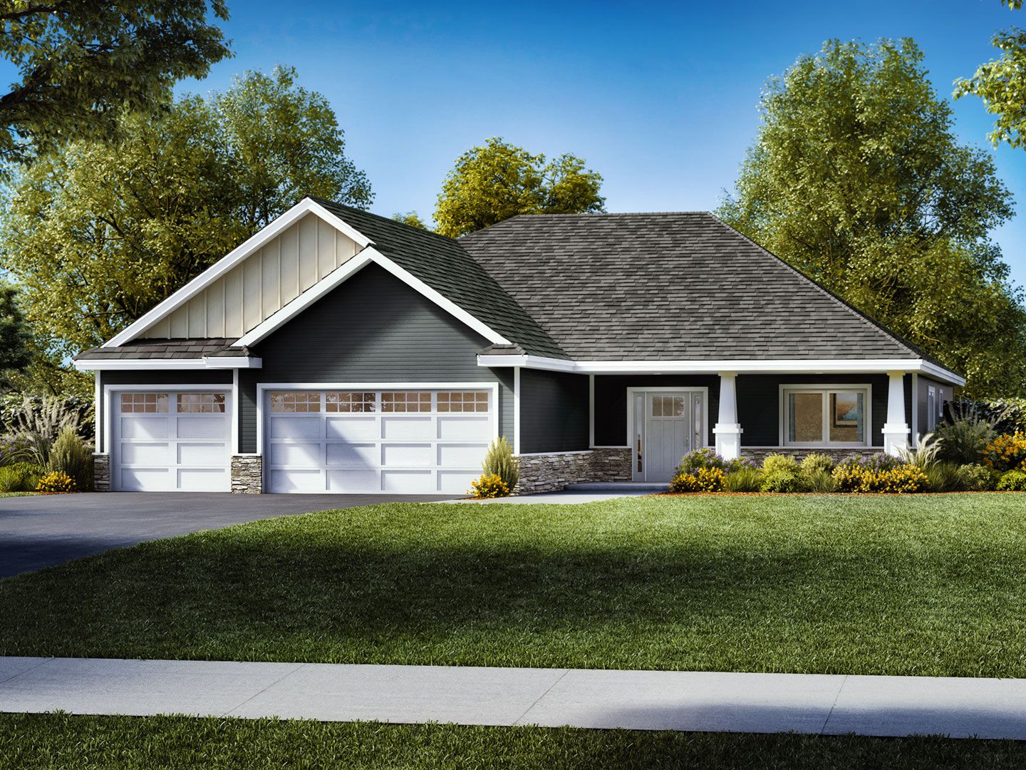 casa en The 1100 Woods por Phillippe Builders, Inc.