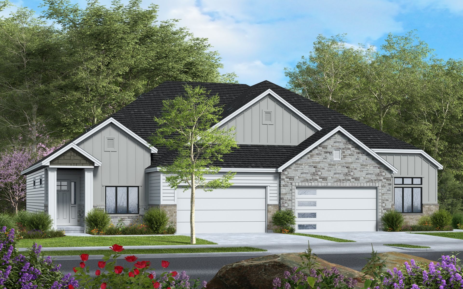 LA Ringhiera por Perry Homes, Inc. en Provo-Orem Utah