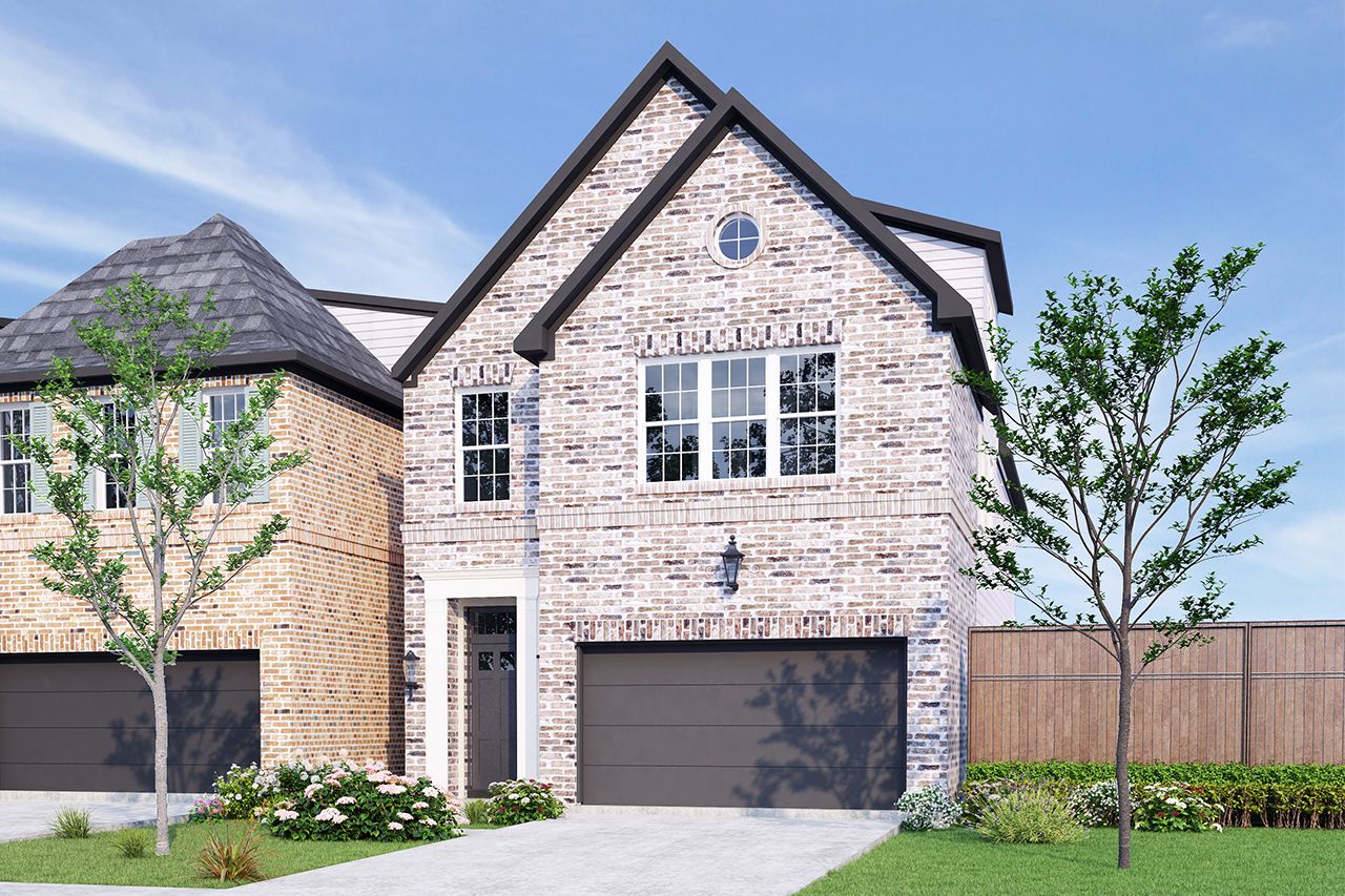 Monarch Oaks por InTown Homes en Houston Texas