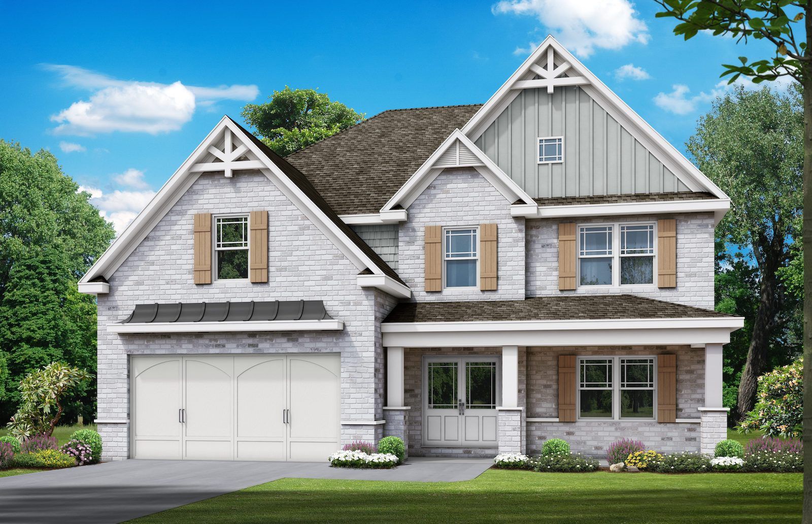 Mirror Lake por Heatherland Homes. en Atlanta Georgia