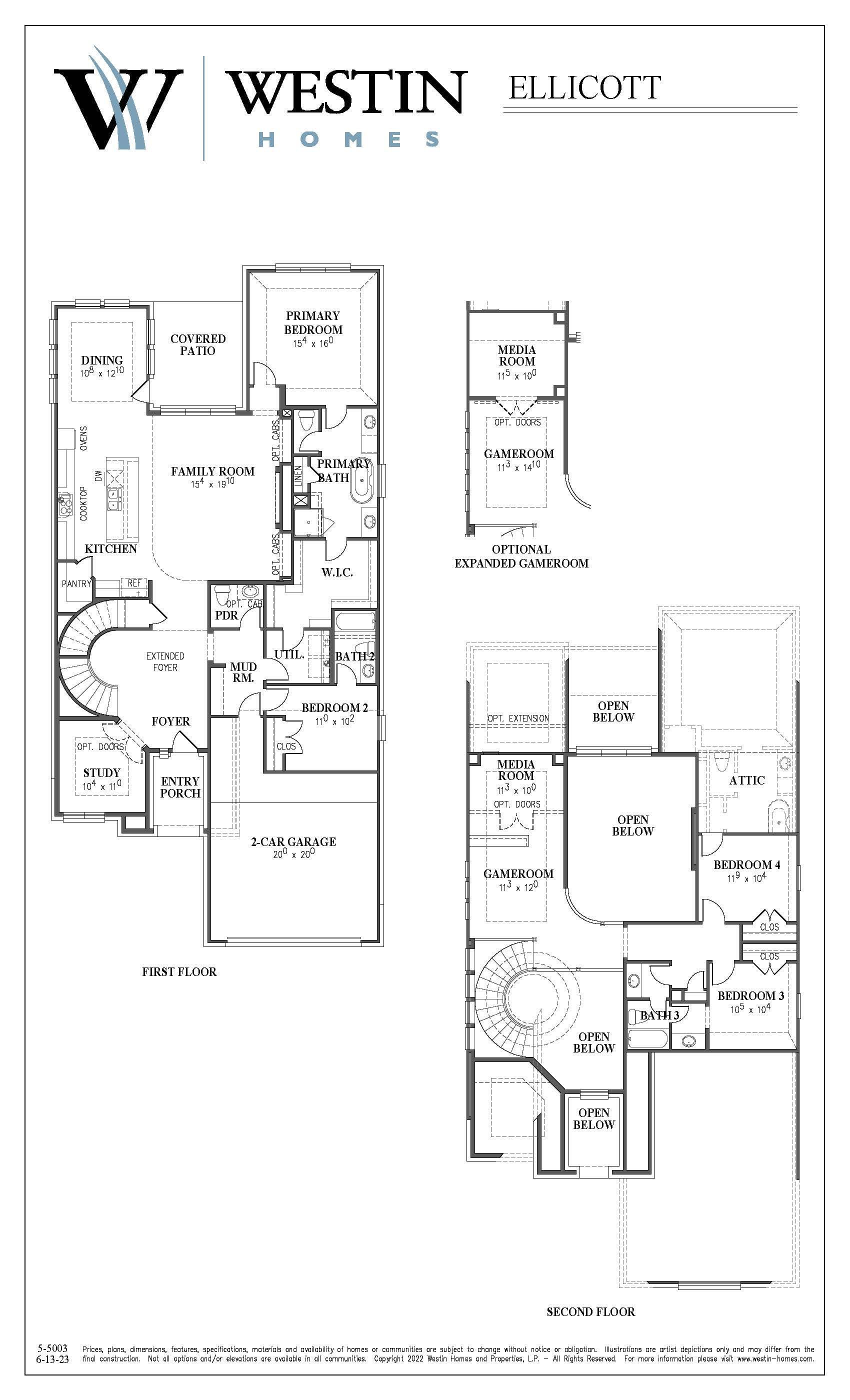 casa en Everly IS A New Home Community IN Hockley, Texas por Westin Homes