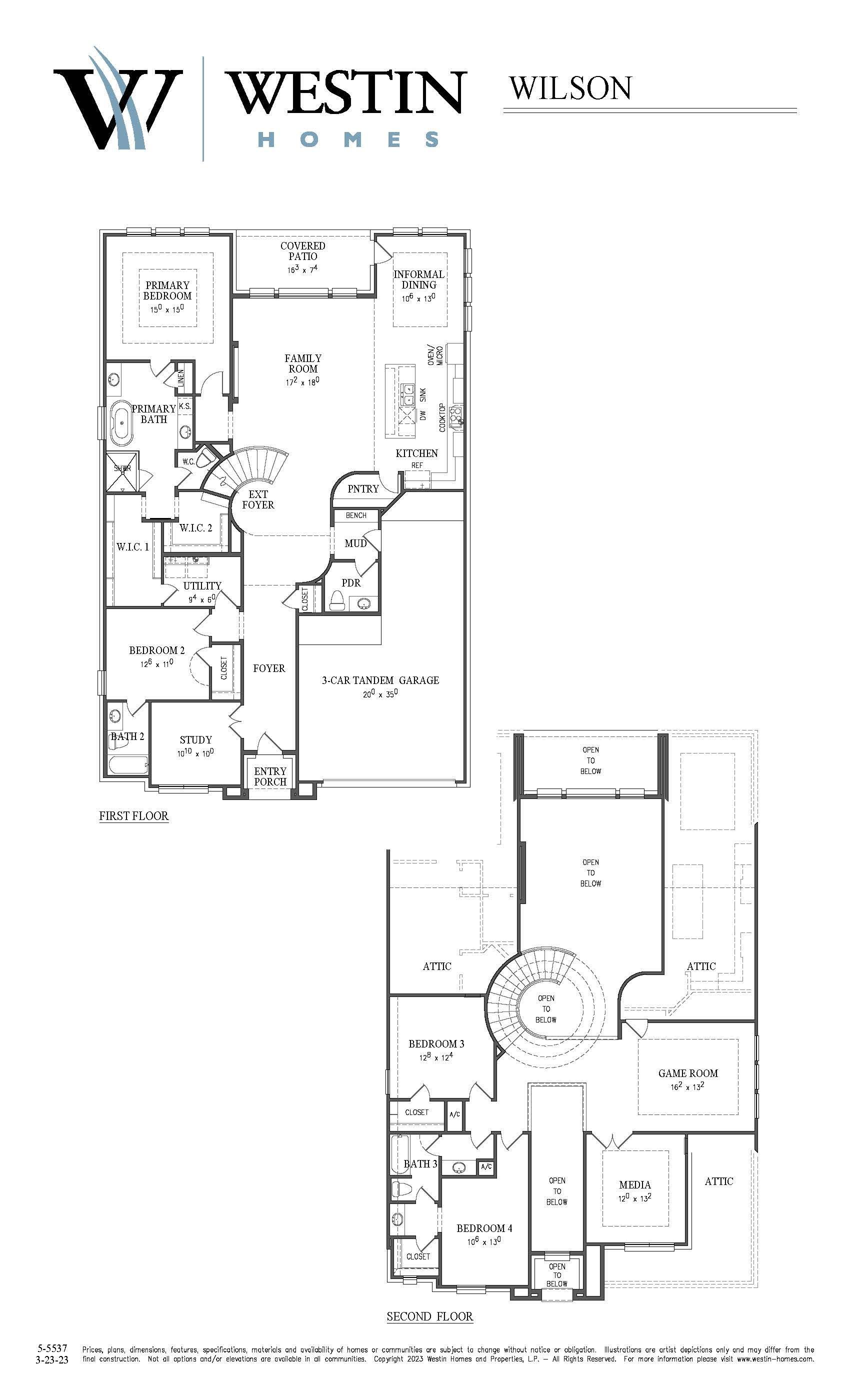 Wilson - Wolf Ranch: Georgetown, Texas - Westin Homes