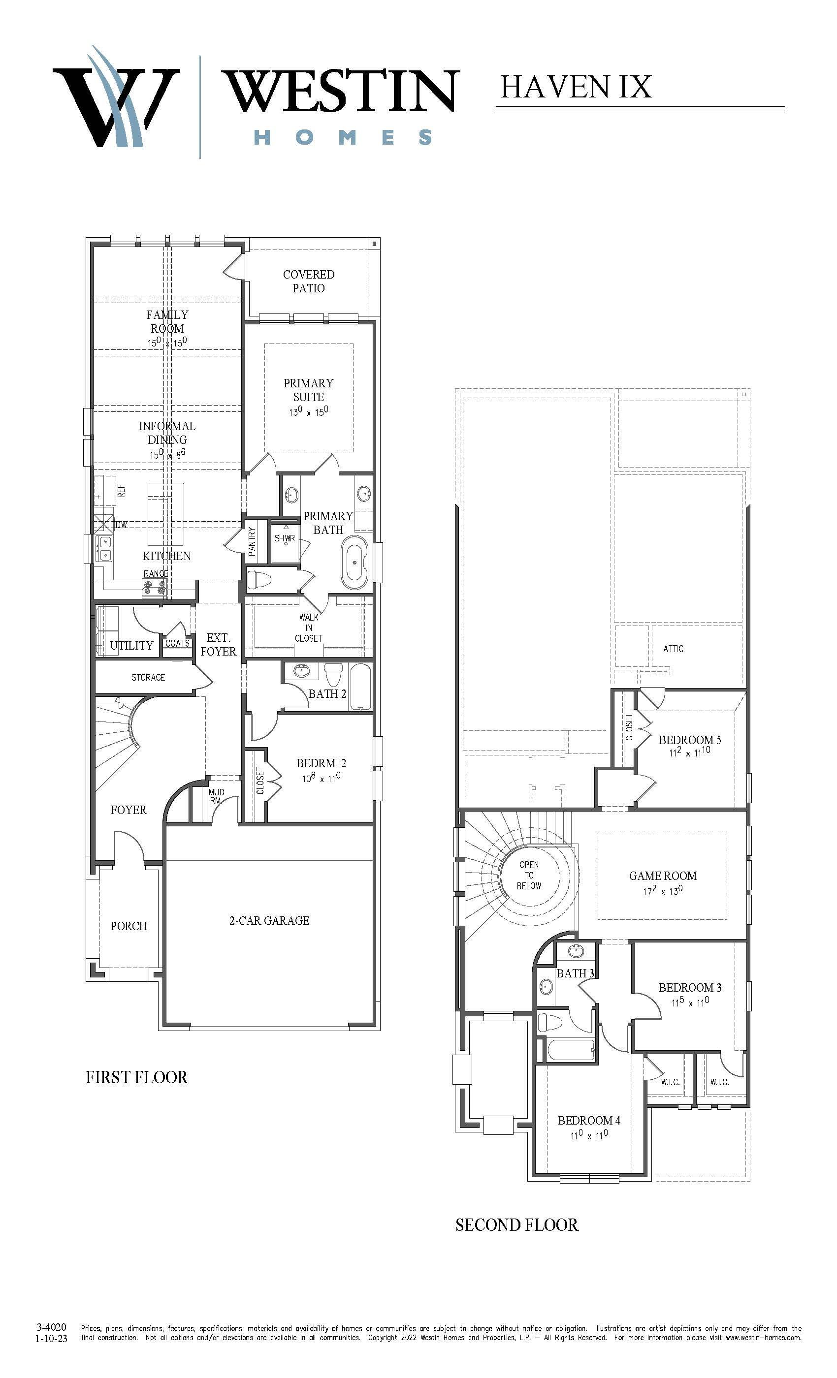 Plan Unknown - Parmer Ranch: Georgetown, Texas - Westin Homes