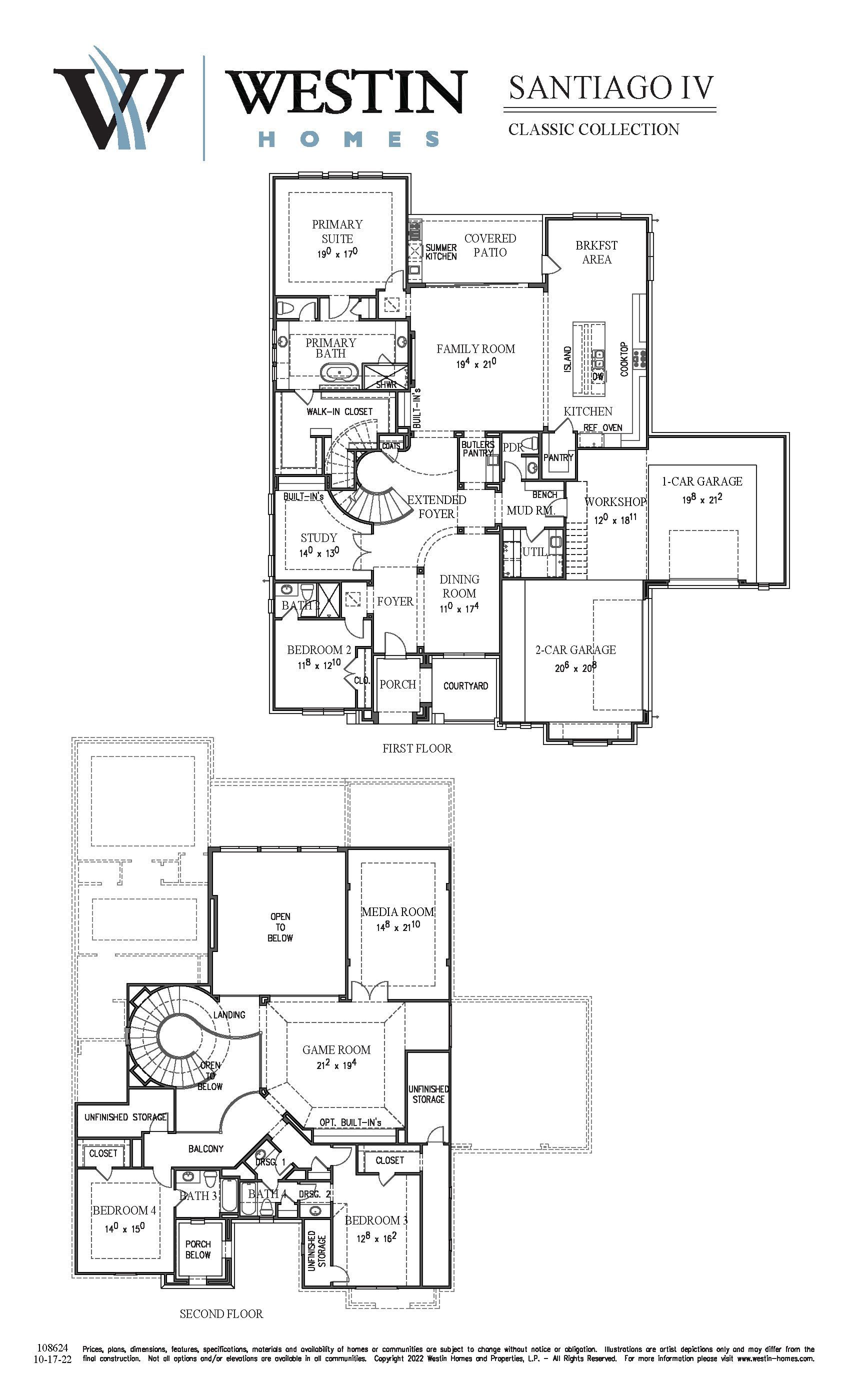 Santiago IV - Rough Hollow: Lakeway, Texas - Westin Homes
