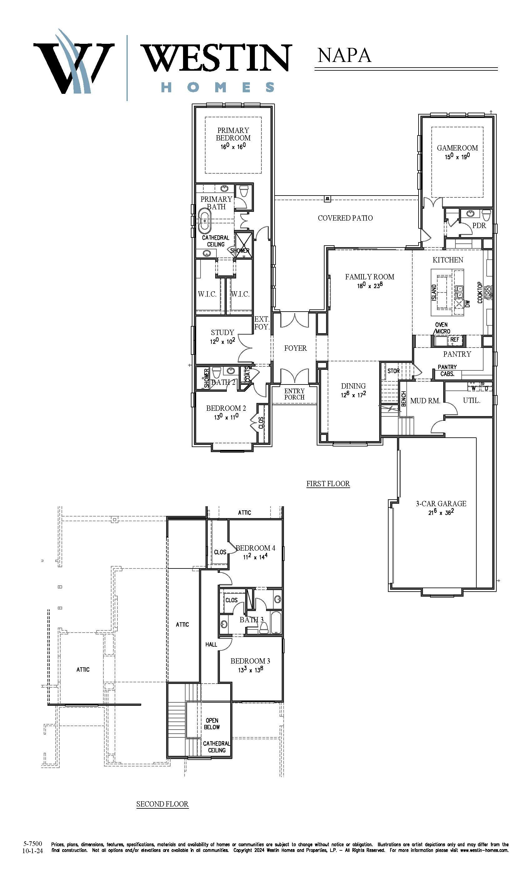 Napa - Artavia: Conroe, Texas - Westin Homes