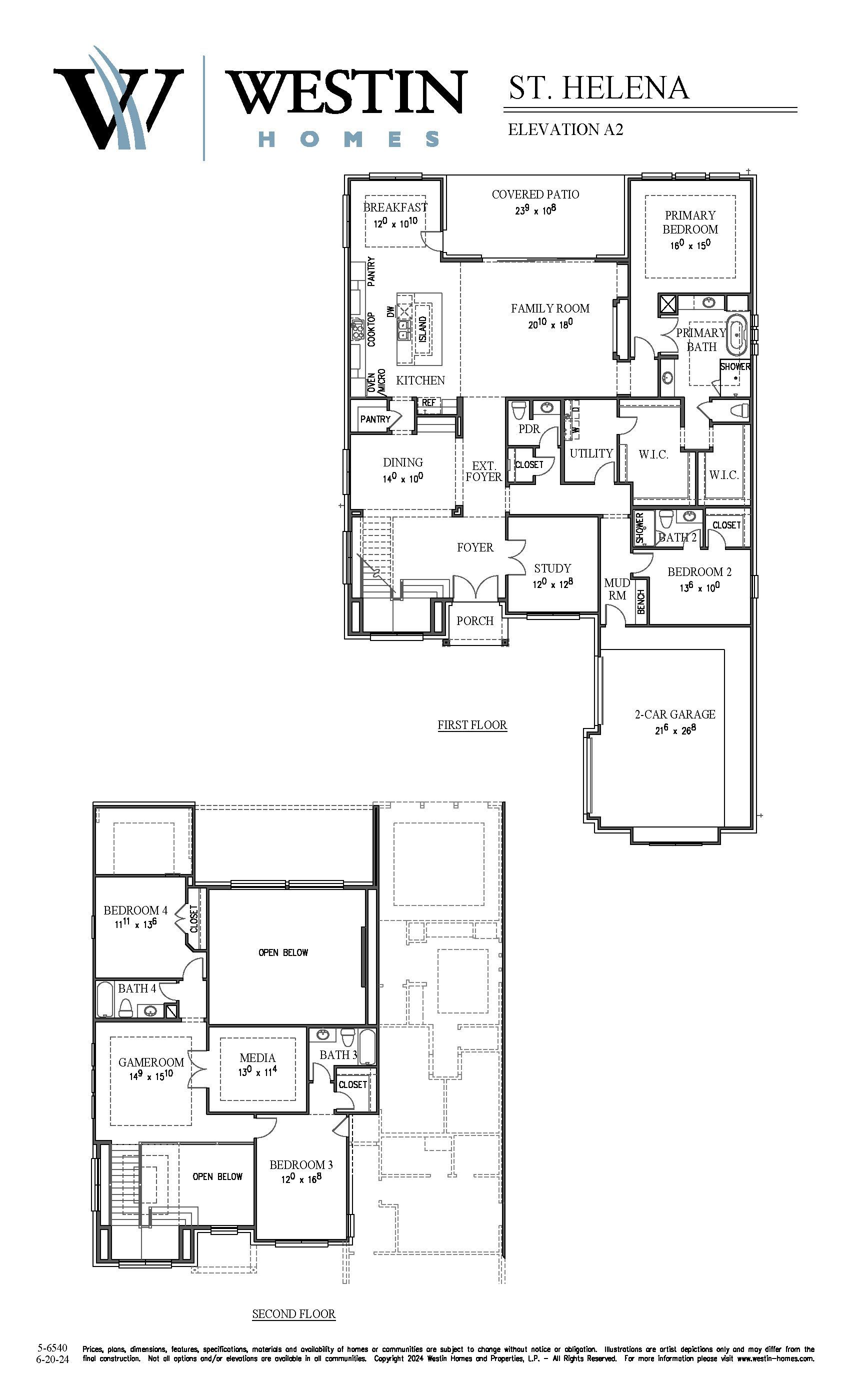 casa en Audubon IS A New Home Community IN Magnolia, Texas por Westin Homes