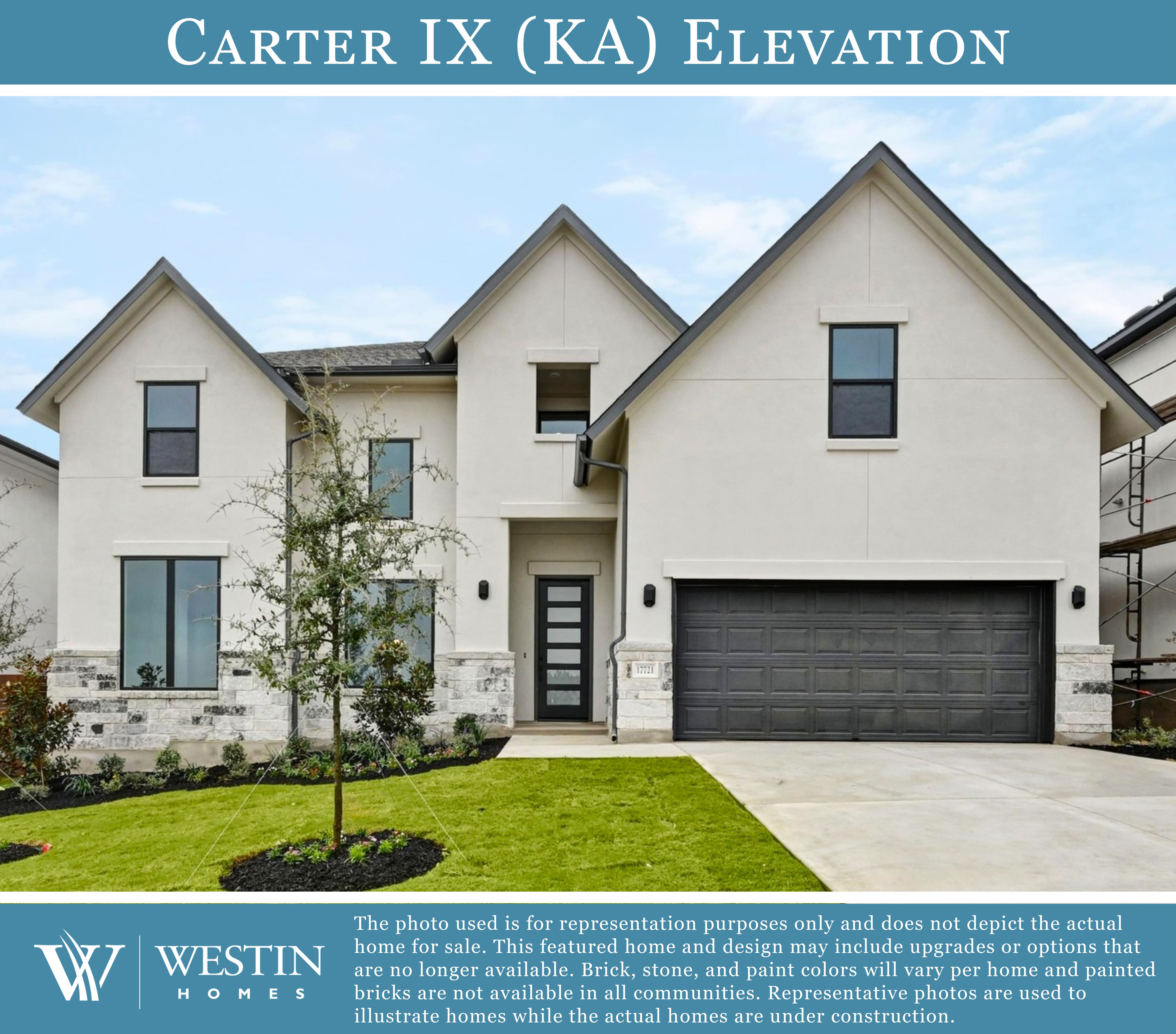 Carter IX - Santa Rita Ranch: Liberty Hill, Texas - Westin Homes