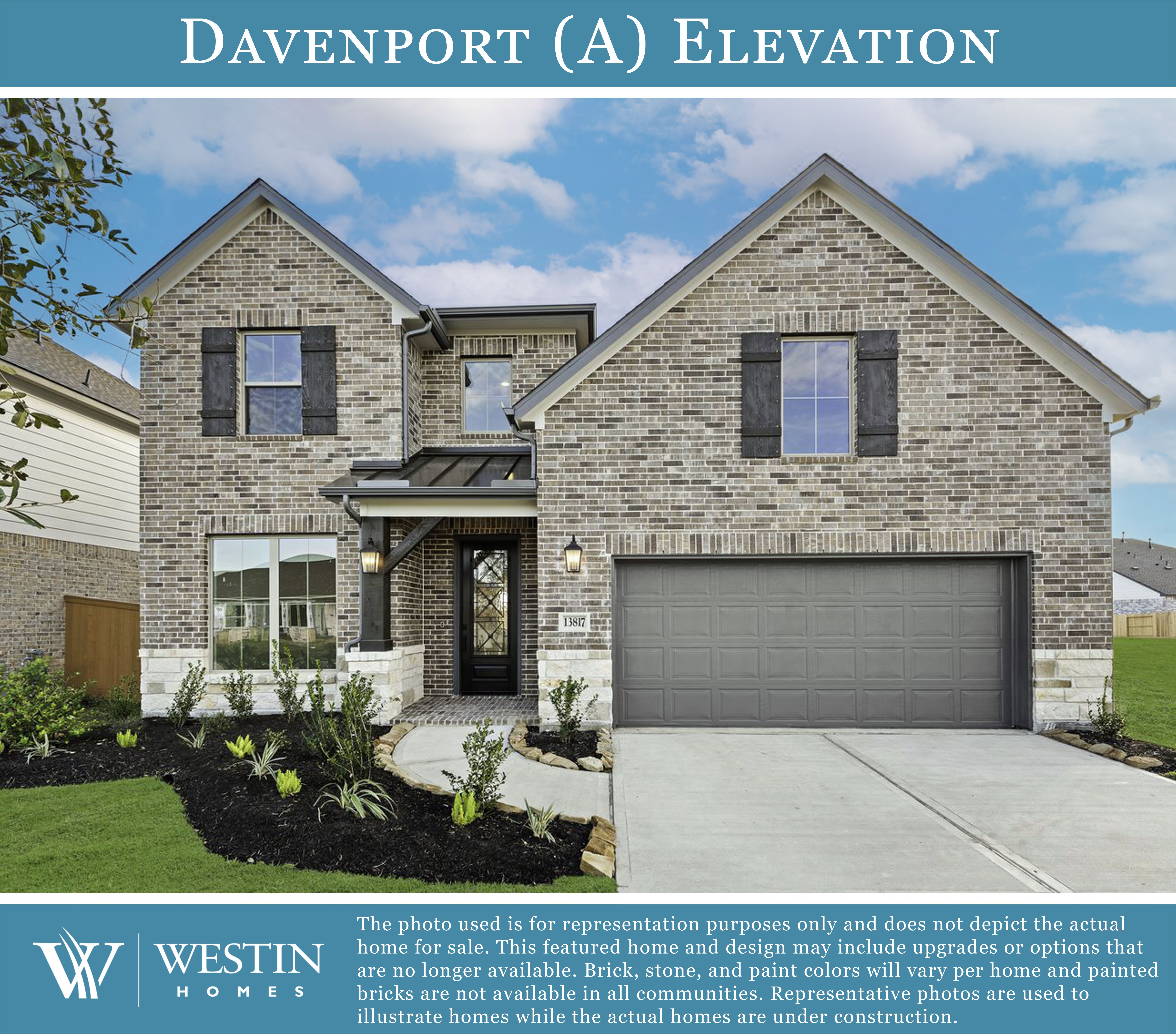 Davenport - Cross Creek West: Fulshear, Texas - Westin Homes