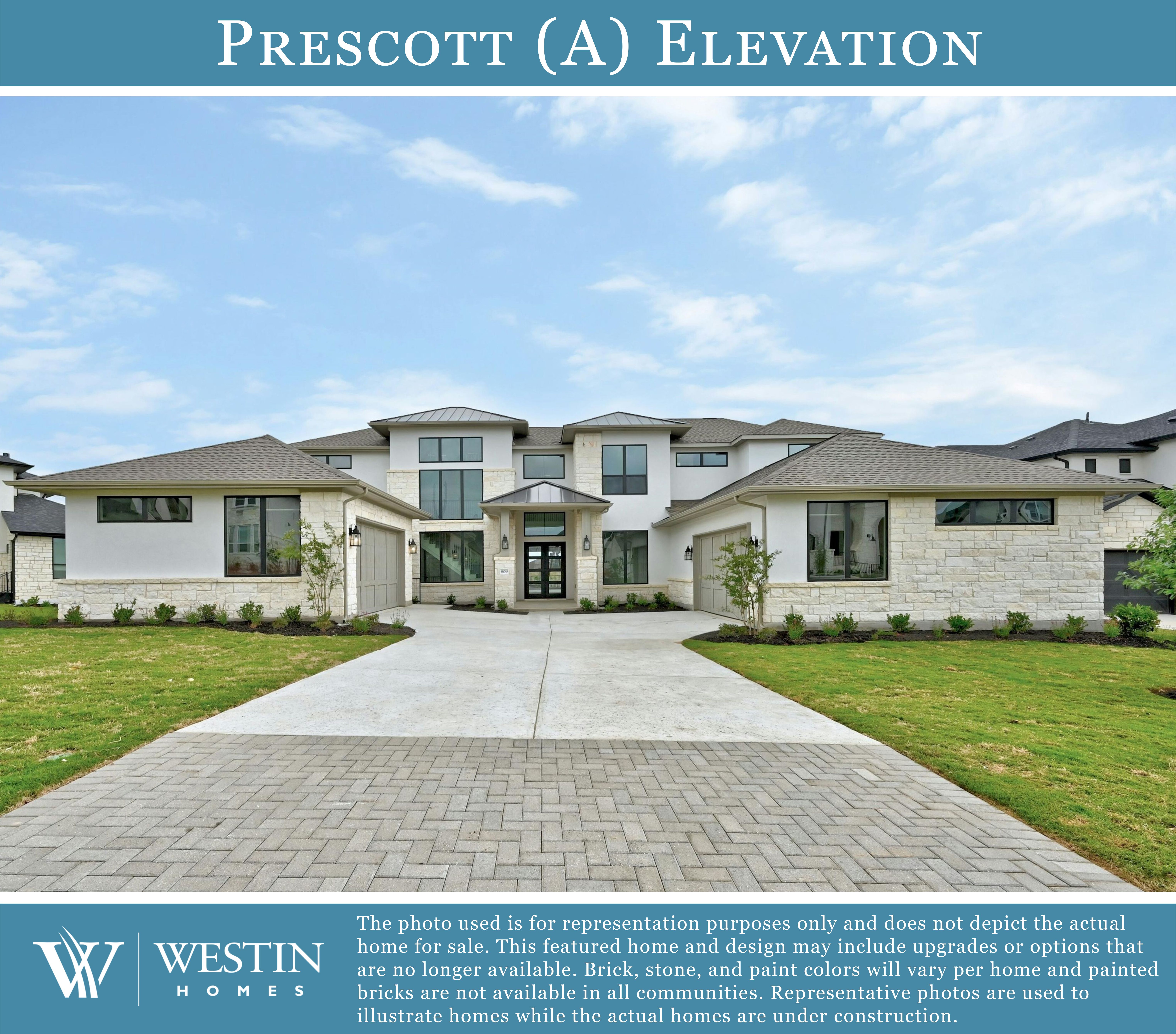 Prescott - Rough Hollow: Lakeway, Texas - Westin Homes