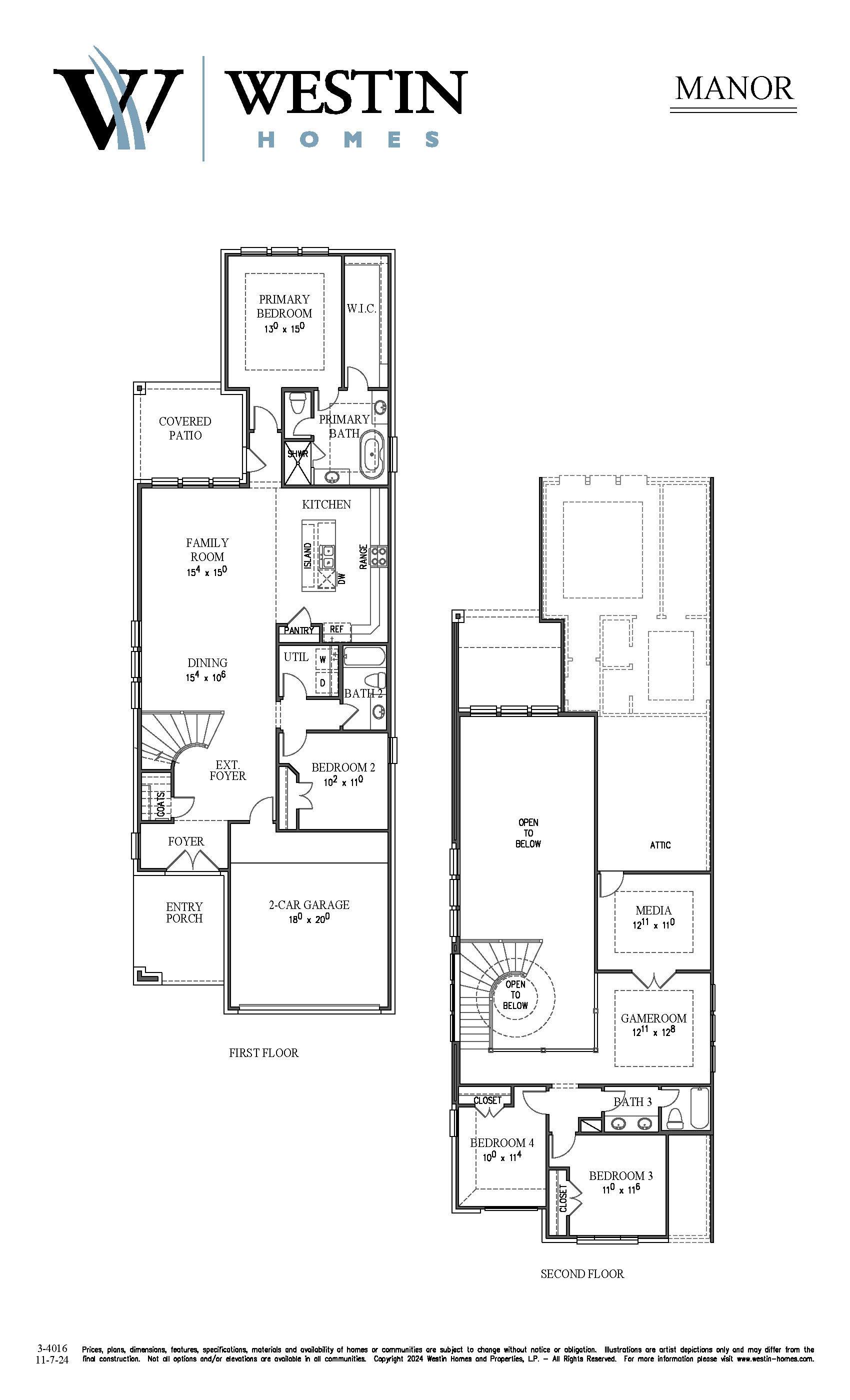 Plan Unknown - Parmer Ranch: Georgetown, Texas - Westin Homes