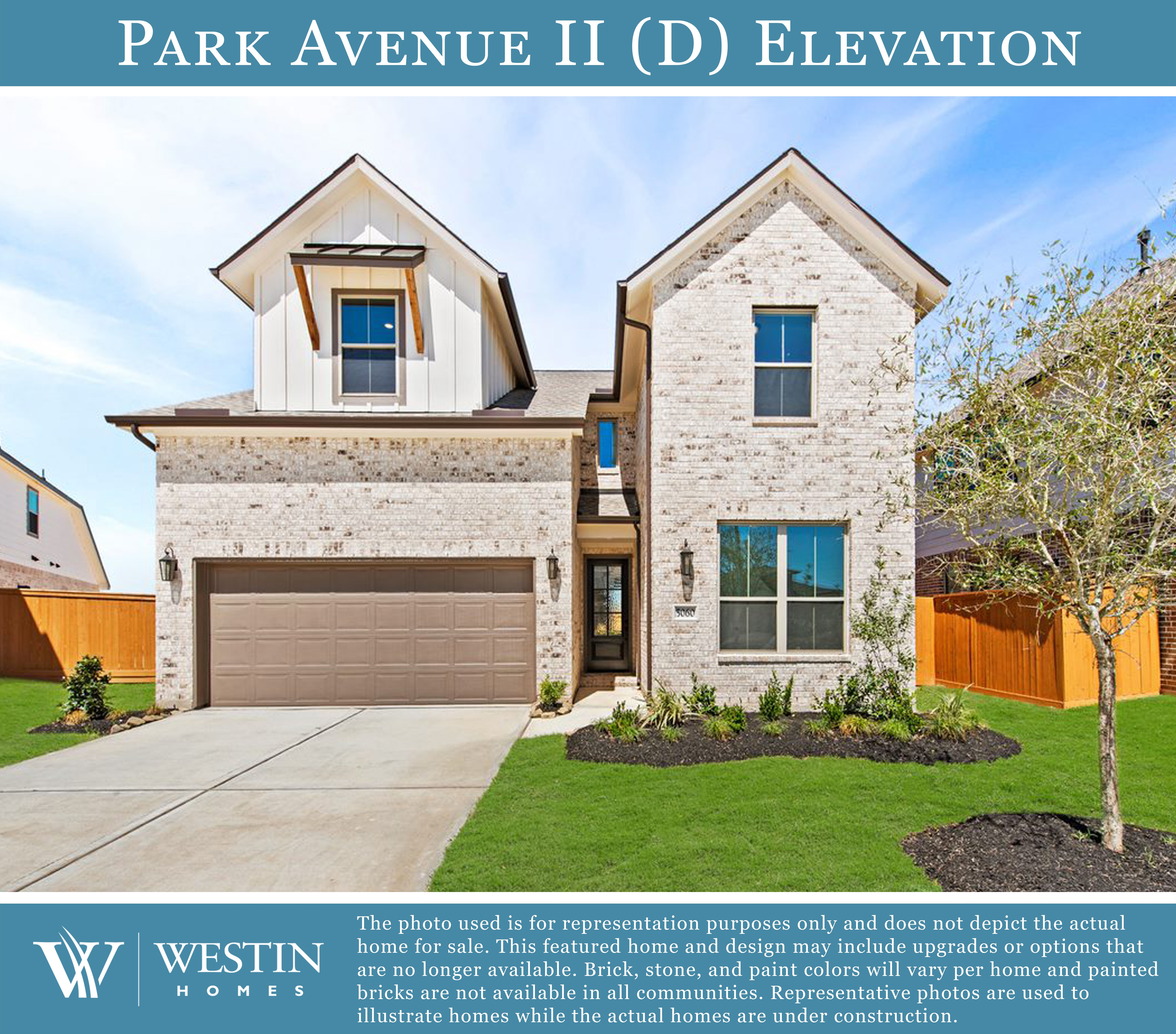 Park Avenue II - Parmer Ranch: Georgetown, Texas - Westin Homes