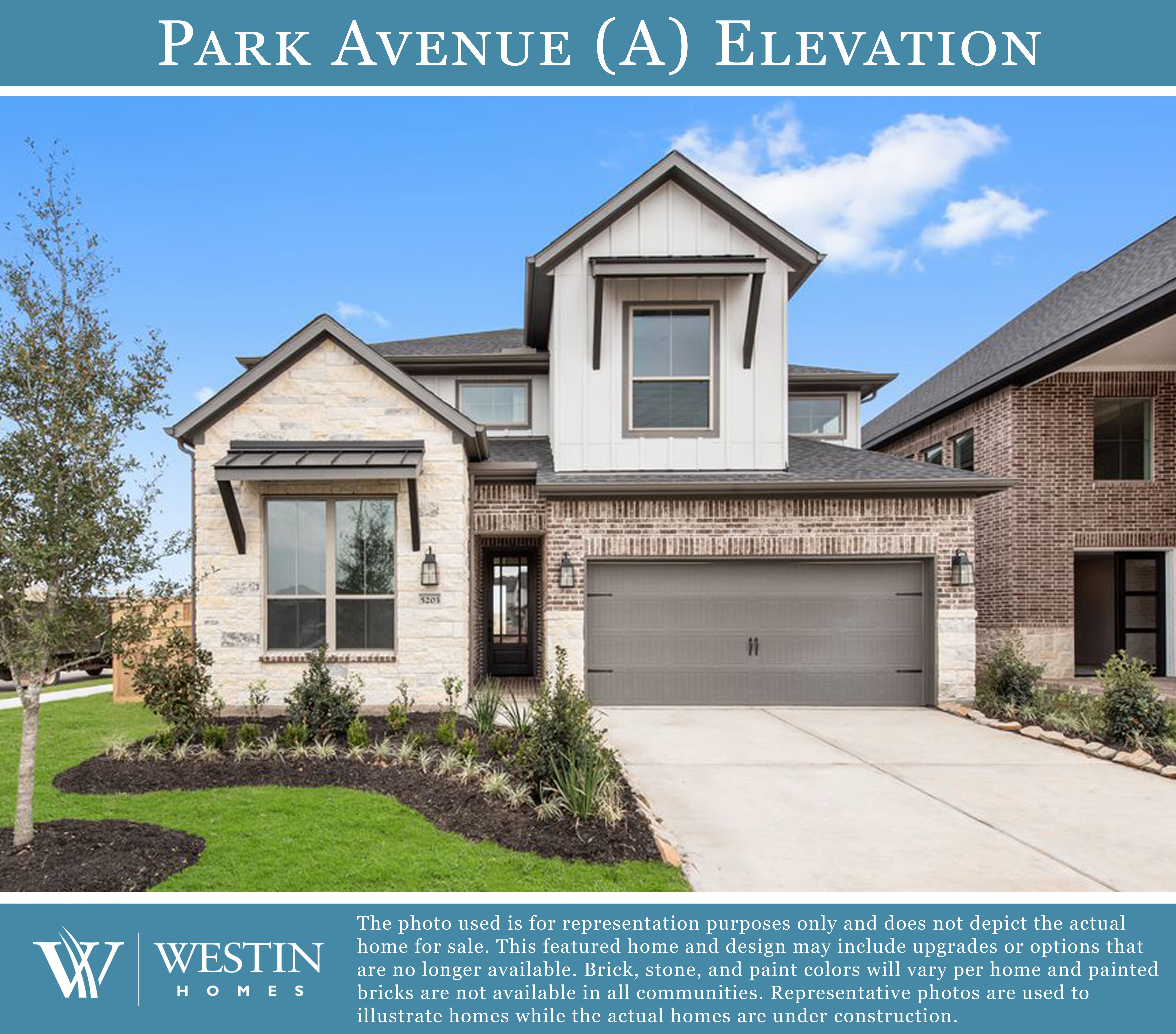 Park Avenue - Austin Point IS A New Home Community IN Richmond, Texas: Sugar Land, Texas - Westin Homes