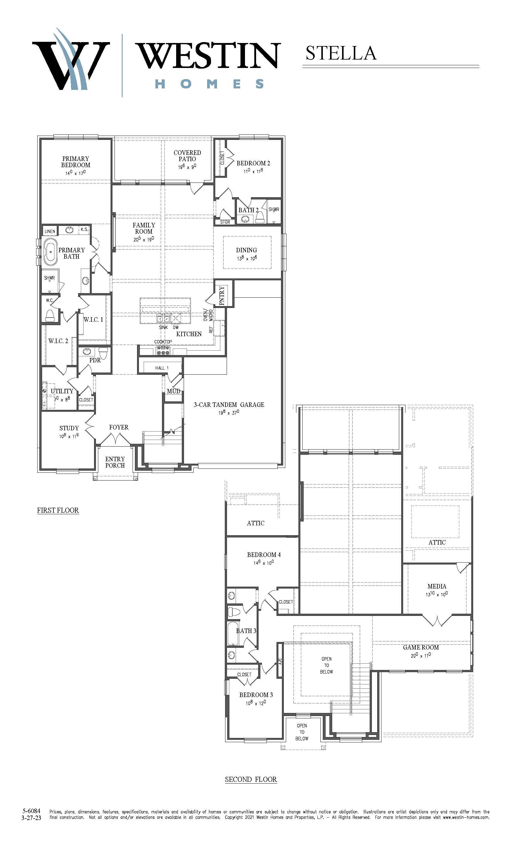 Stella - Bridgeland: Cypress, Texas - Westin Homes