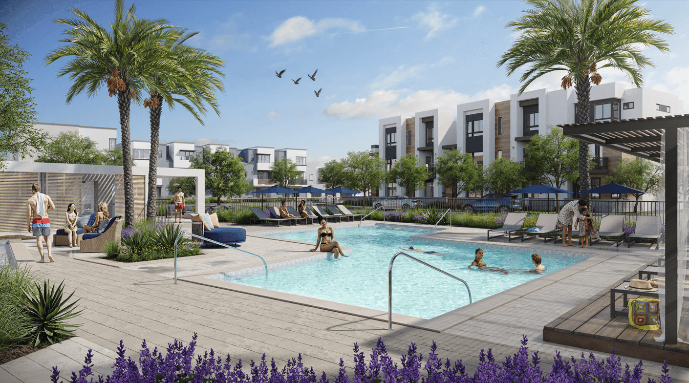 Magnolia Coast Huntington Beach por Shopoff Realty Investments en Orange County California