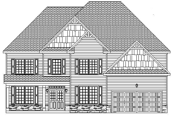 Wellborn por JR Homes en Atlanta Georgia