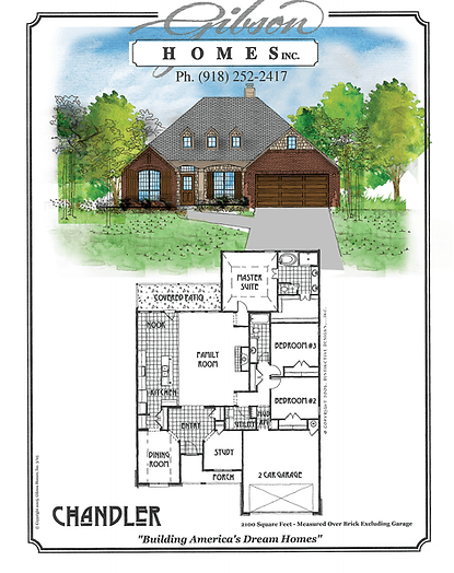 Villas at Bricktown East por Gibson Homes en Tulsa Oklahoma