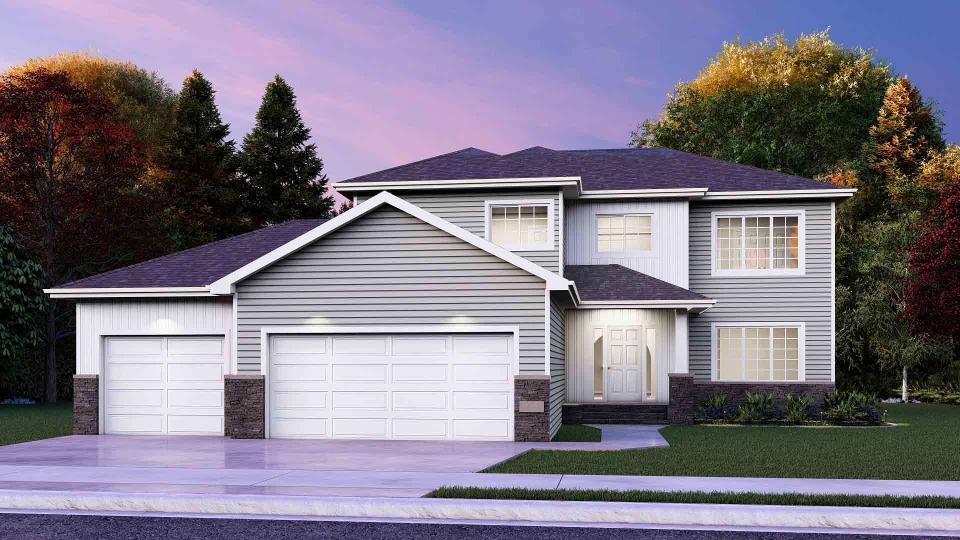 The Huntington Fargo Plan - ?jsf=jet Engine:image Gallery&pagenum=2: Fargo, North Dakota - Heritage Homes