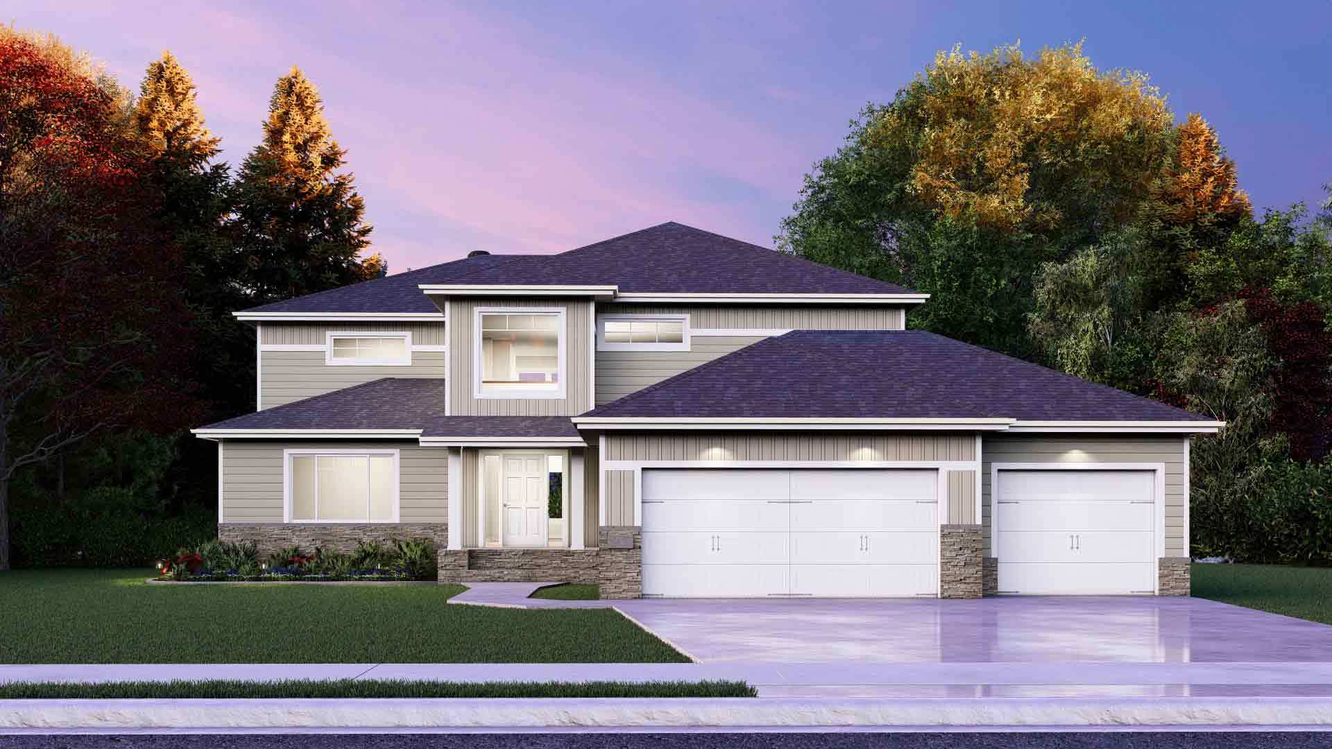 The Santa FE Custom Plan - ?jsf=jet Engine:image Gallery&pagenum=16: Fargo, North Dakota - Heritage Homes