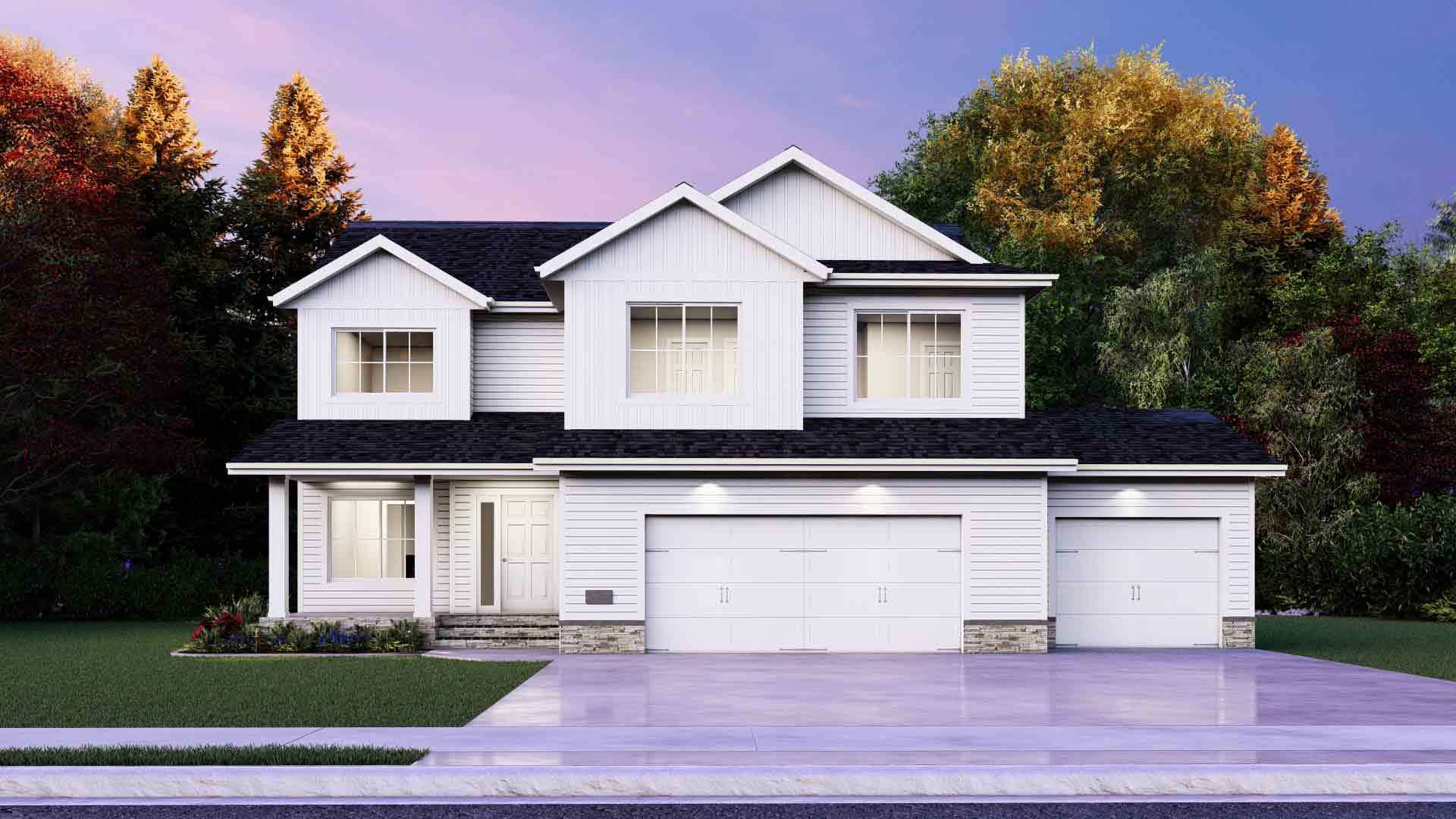 The Georgetown Custom Plan - ?jsf=jet Engine:image Gallery&pagenum=14: Fargo, North Dakota - Heritage Homes