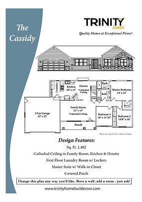 Trinity Homes por Trinity Homes en Kenosha Wisconsin