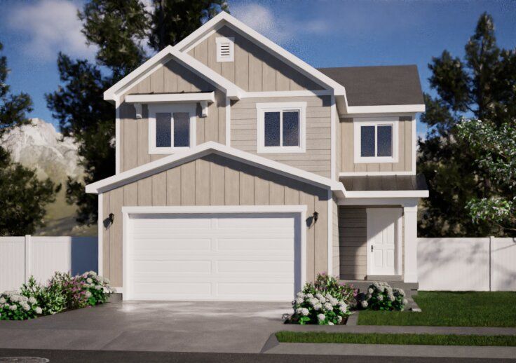 casa en Orchards/Apple Hollow TH/Plat B por Revere Homes