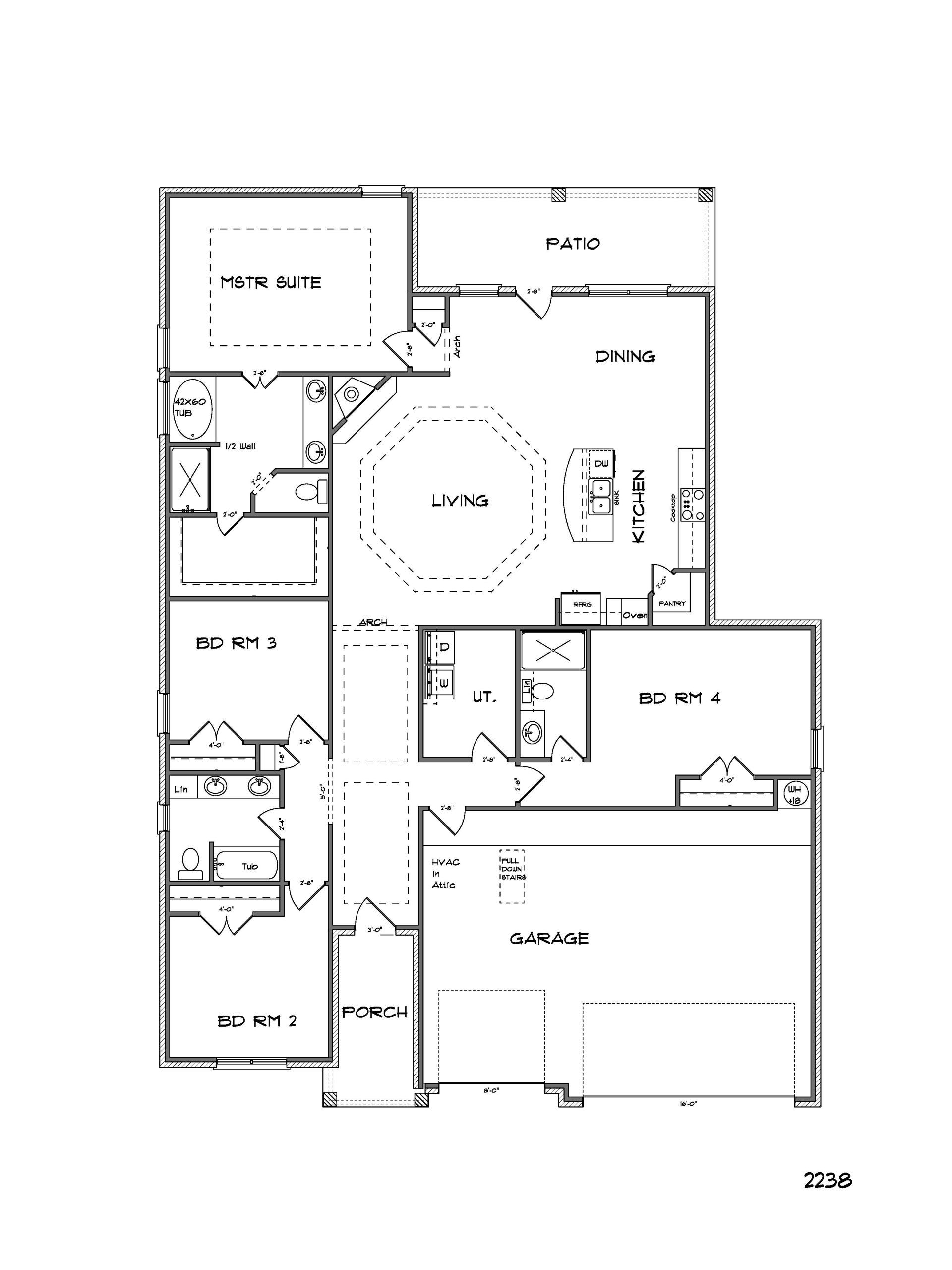 casa en Herring Legacy Estates por Carothers Homes