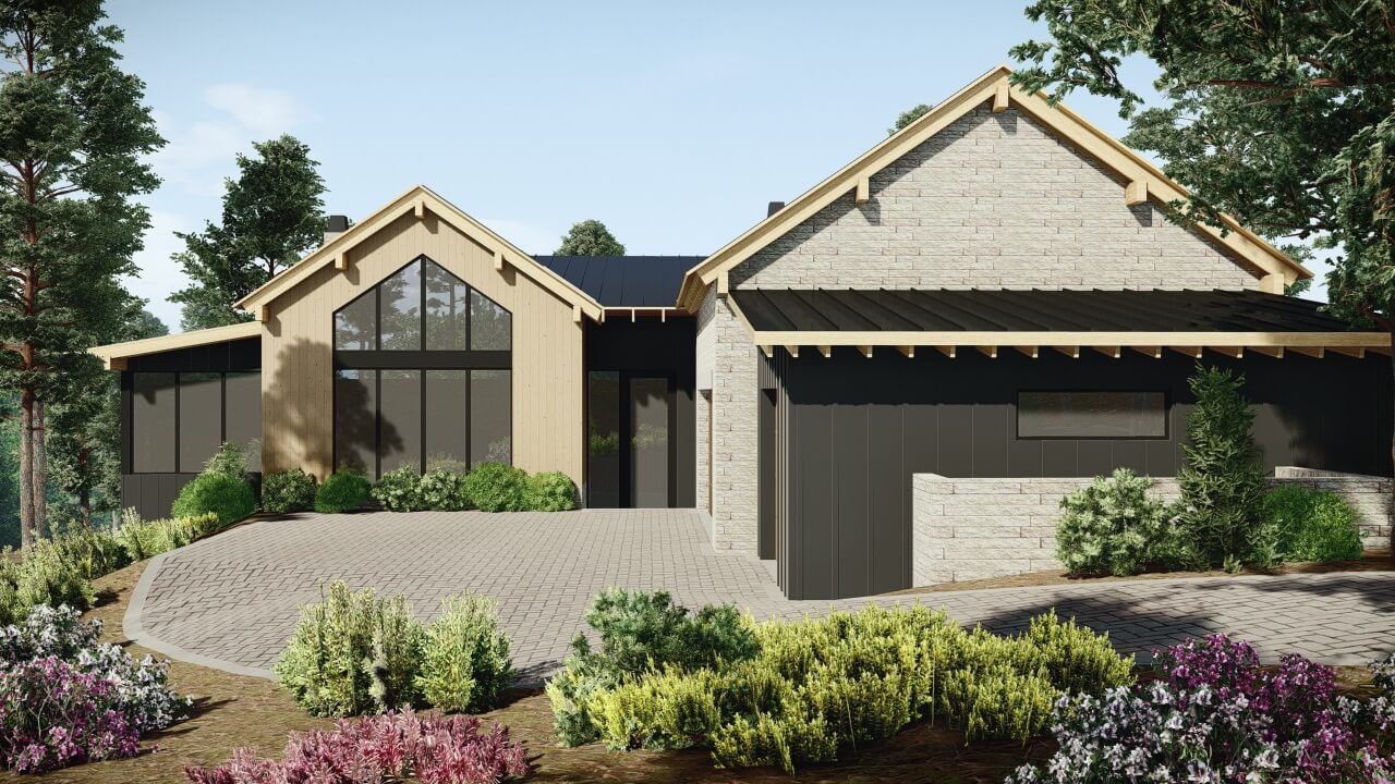 casa en Two Hawks Designs por Two Hawks Designs