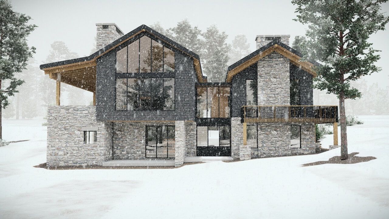 casa en Two Hawks Designs por Two Hawks Designs
