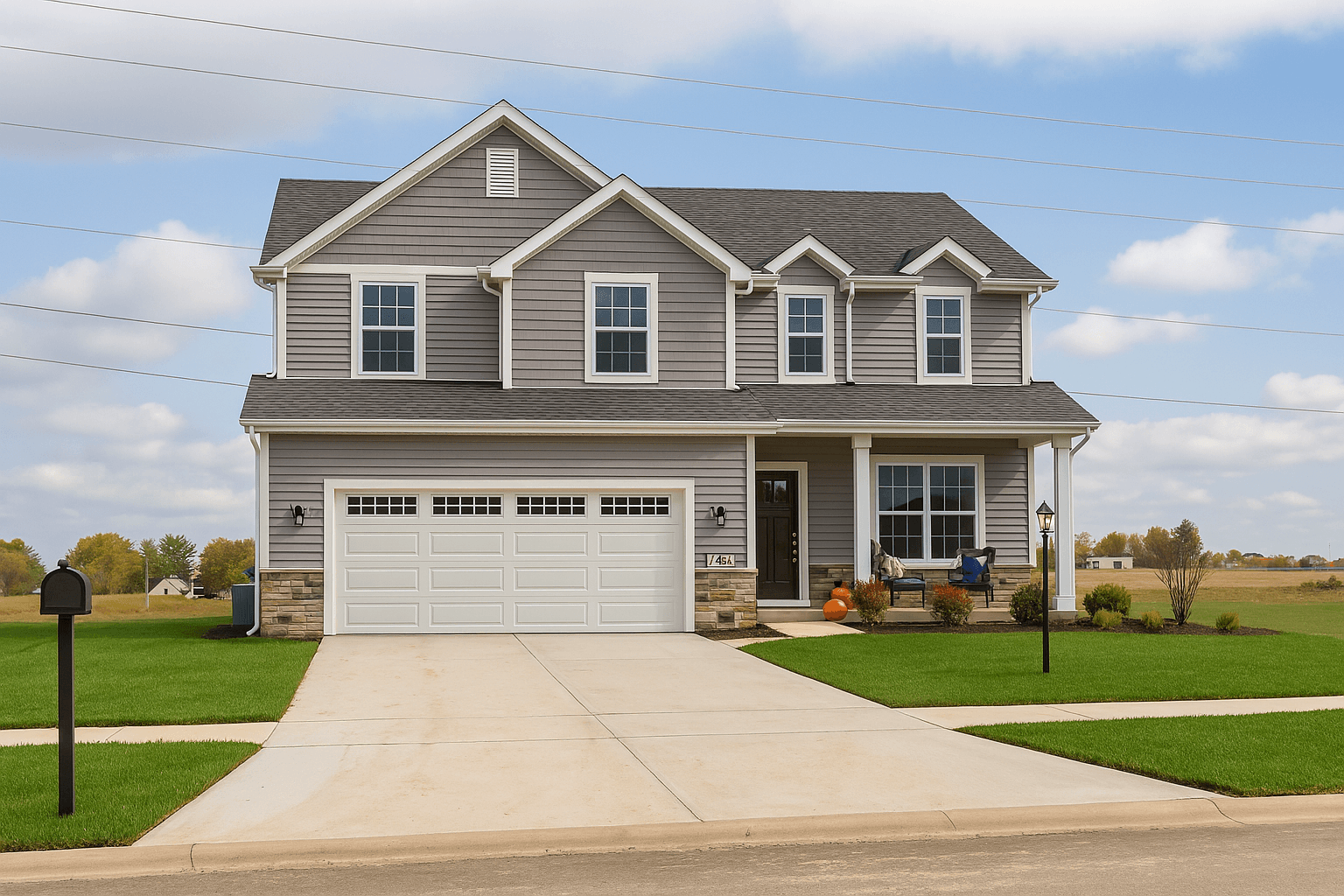 Estates Of Wynbrook por Cook Builders en Gary Indiana