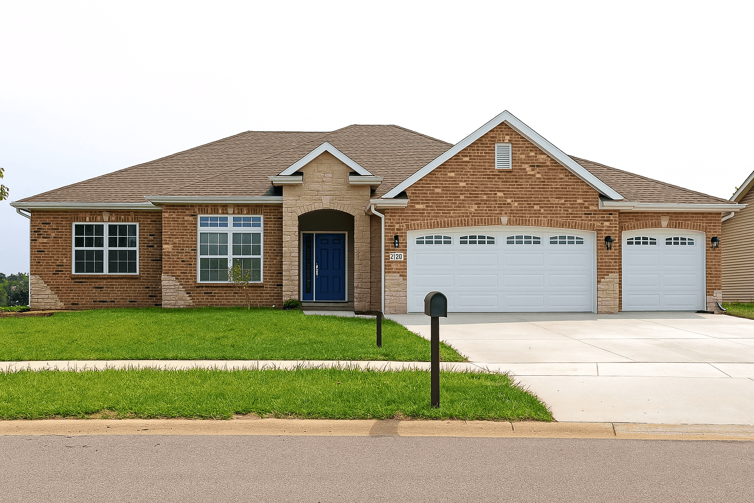 The Greensward por Cook Builders en Gary Indiana