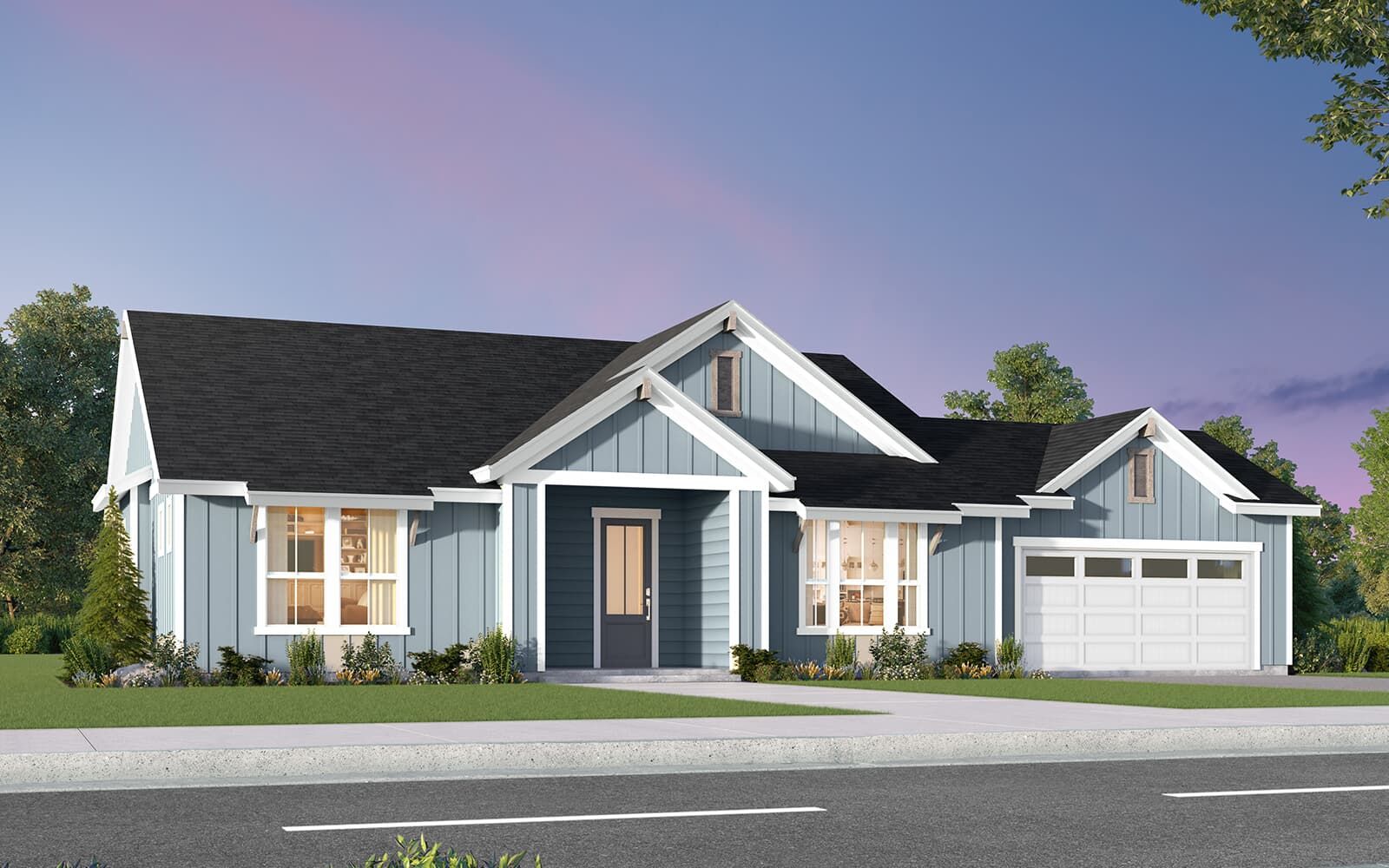 Trevino - Cottage at Kissing Tree: San Marcos, Texas - Brookfield Residential