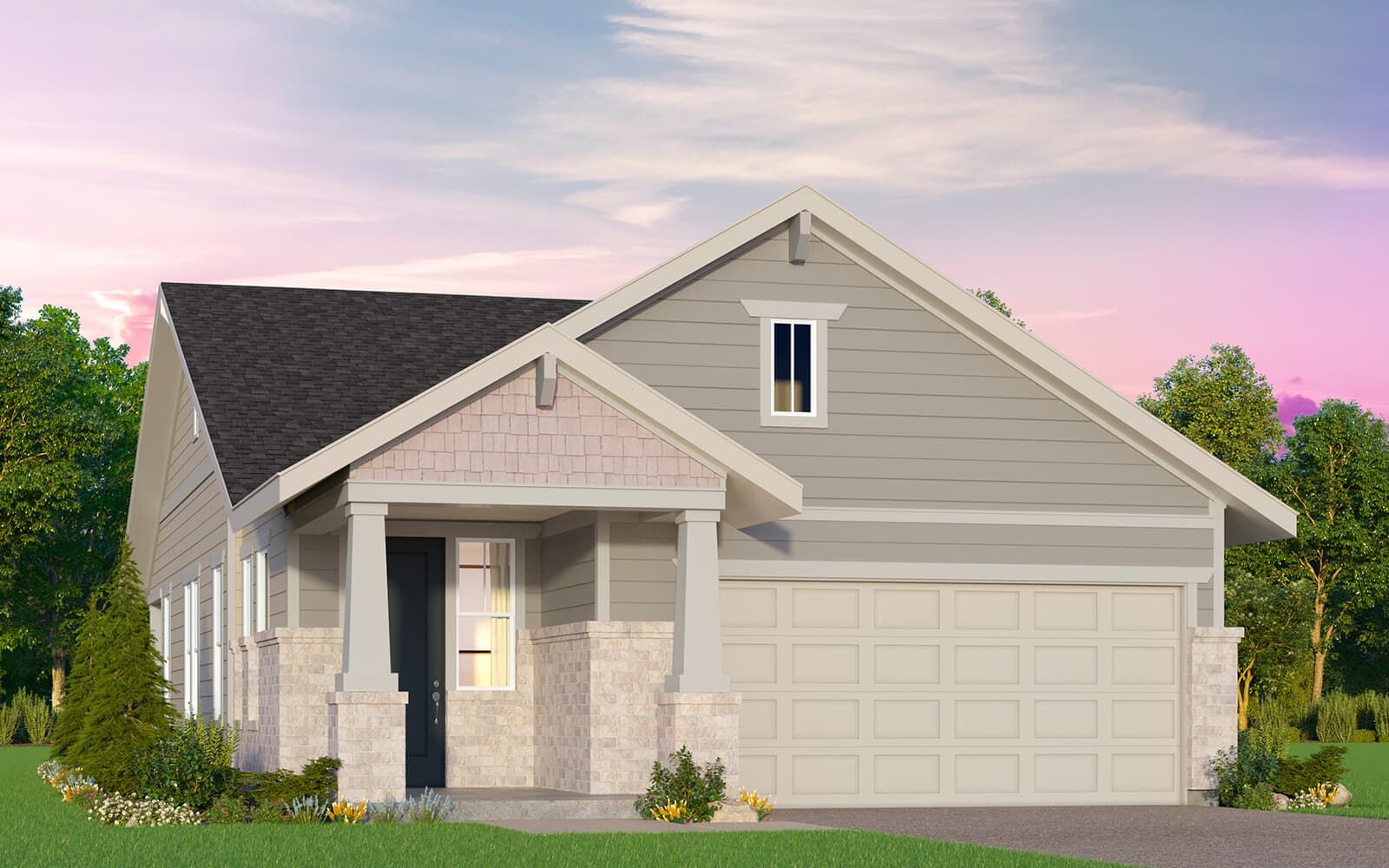 Reed - Traditional at Kissing Tree: San Marcos, Texas - Brookfield Residential