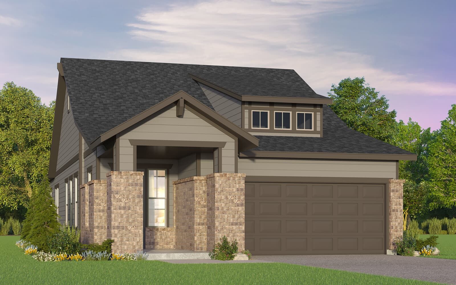 Evergreen - Traditional at Kissing Tree: San Marcos, Texas - Brookfield Residential