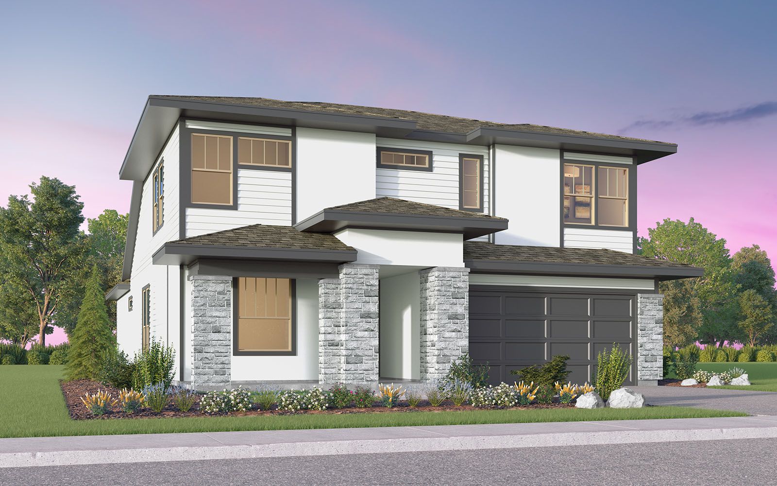 Traditional Homes at Easton Park por Brookfield Residential en Austin Texas