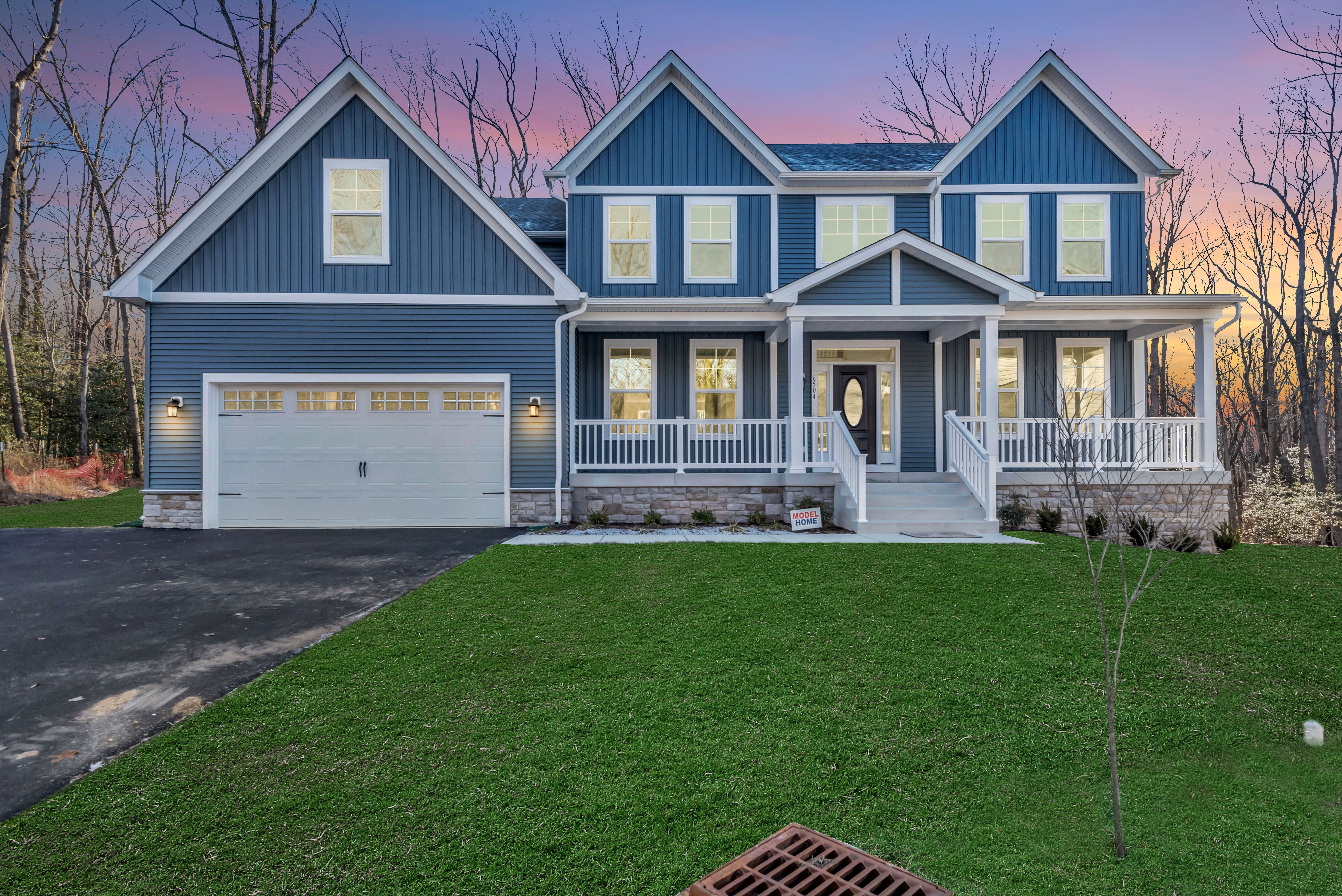 William - Ridge at Patapsco Valley: Hanover, Maryland - Baldwin Homes Inc.
