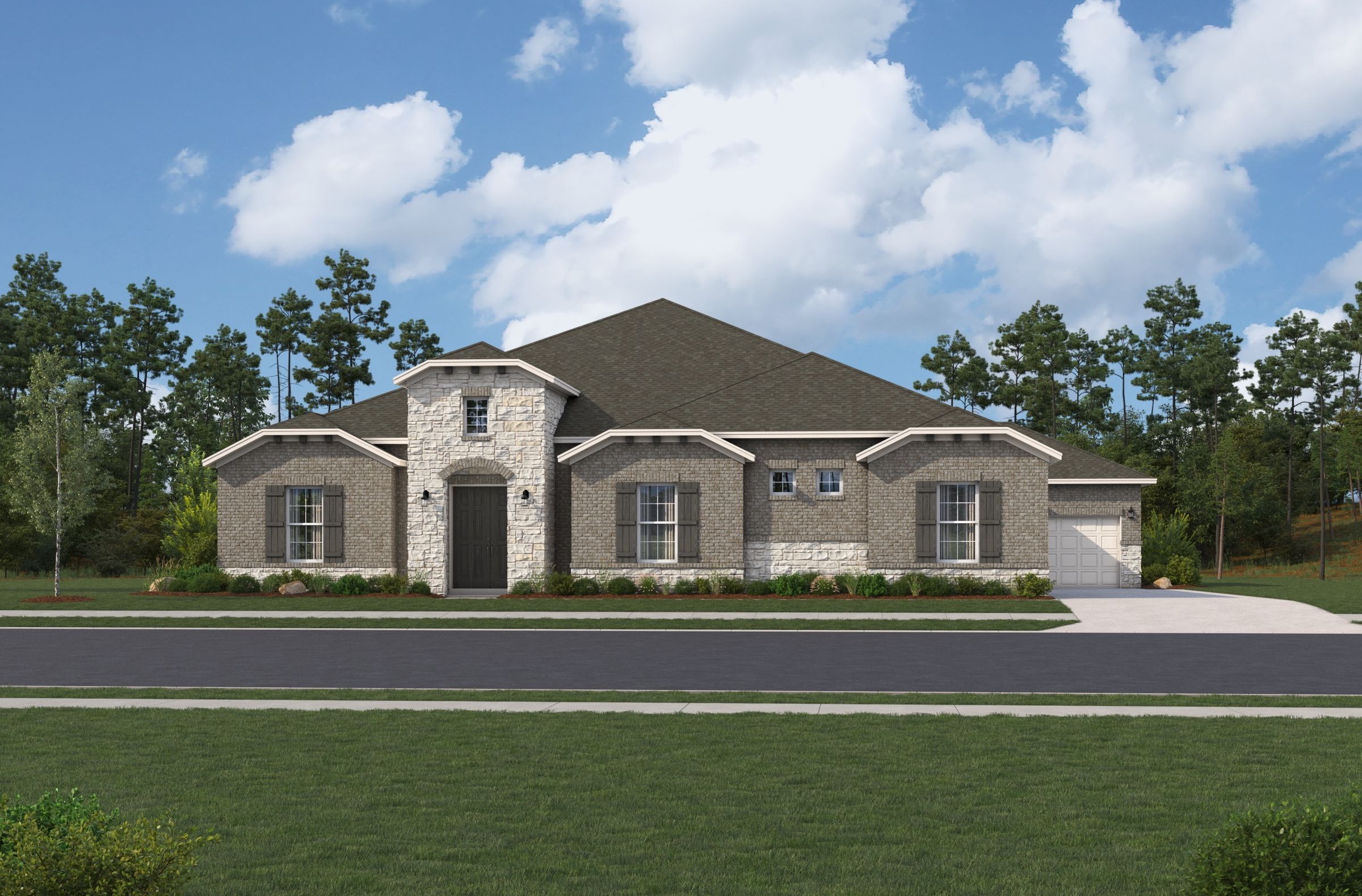 Highland Estates por Beazer Homes en San Antonio Texas