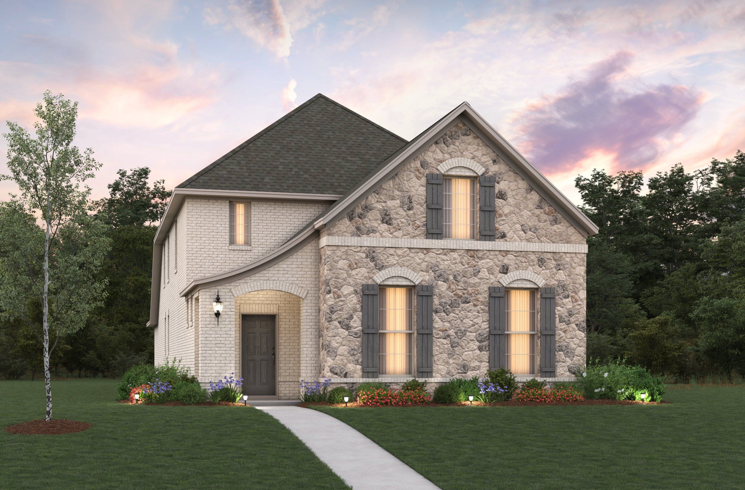 Brenham - Wildflower Ranch: Justin, Texas - Beazer Homes