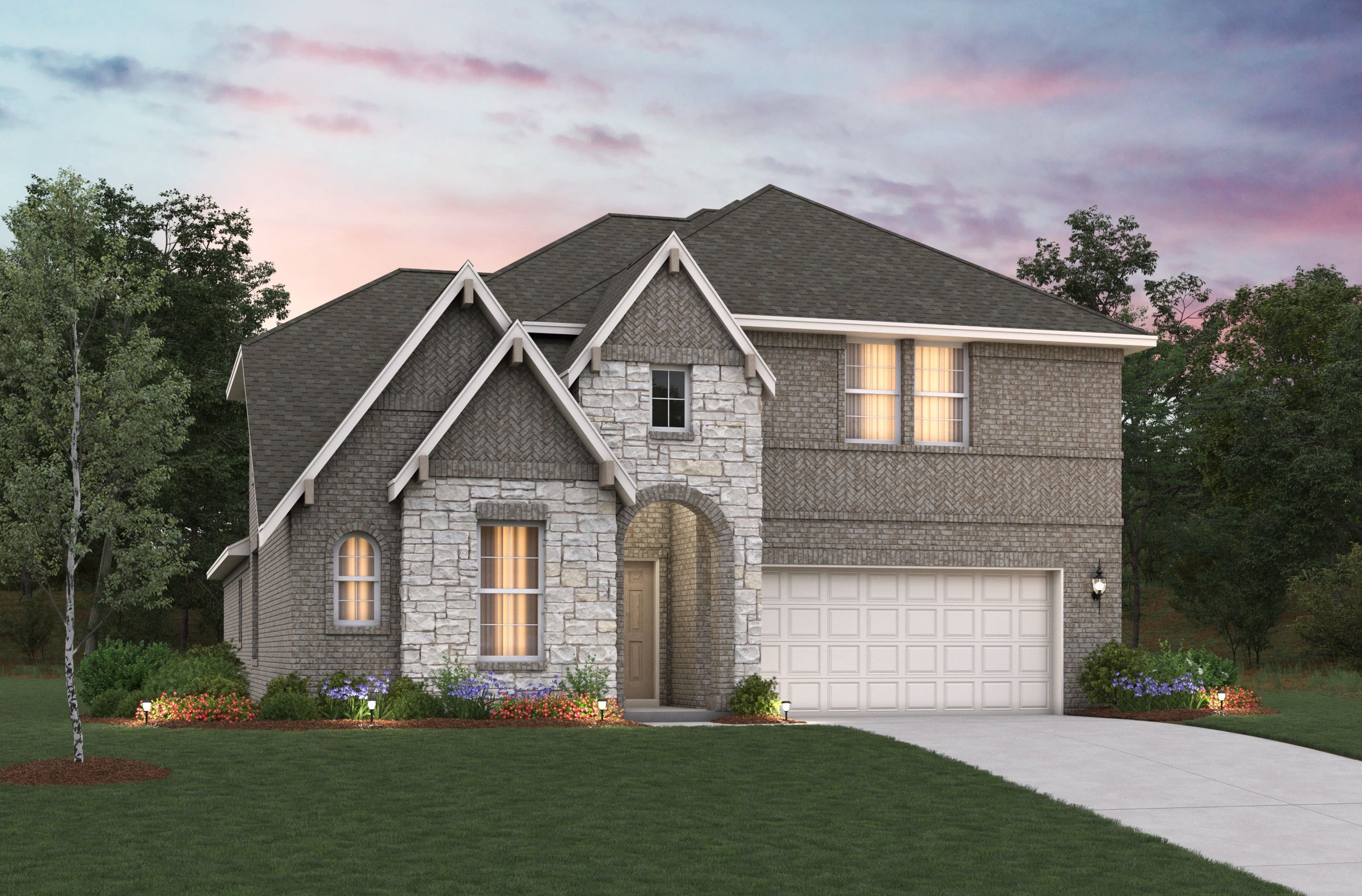 Whitewing Trails por Beazer Homes en Dallas Texas