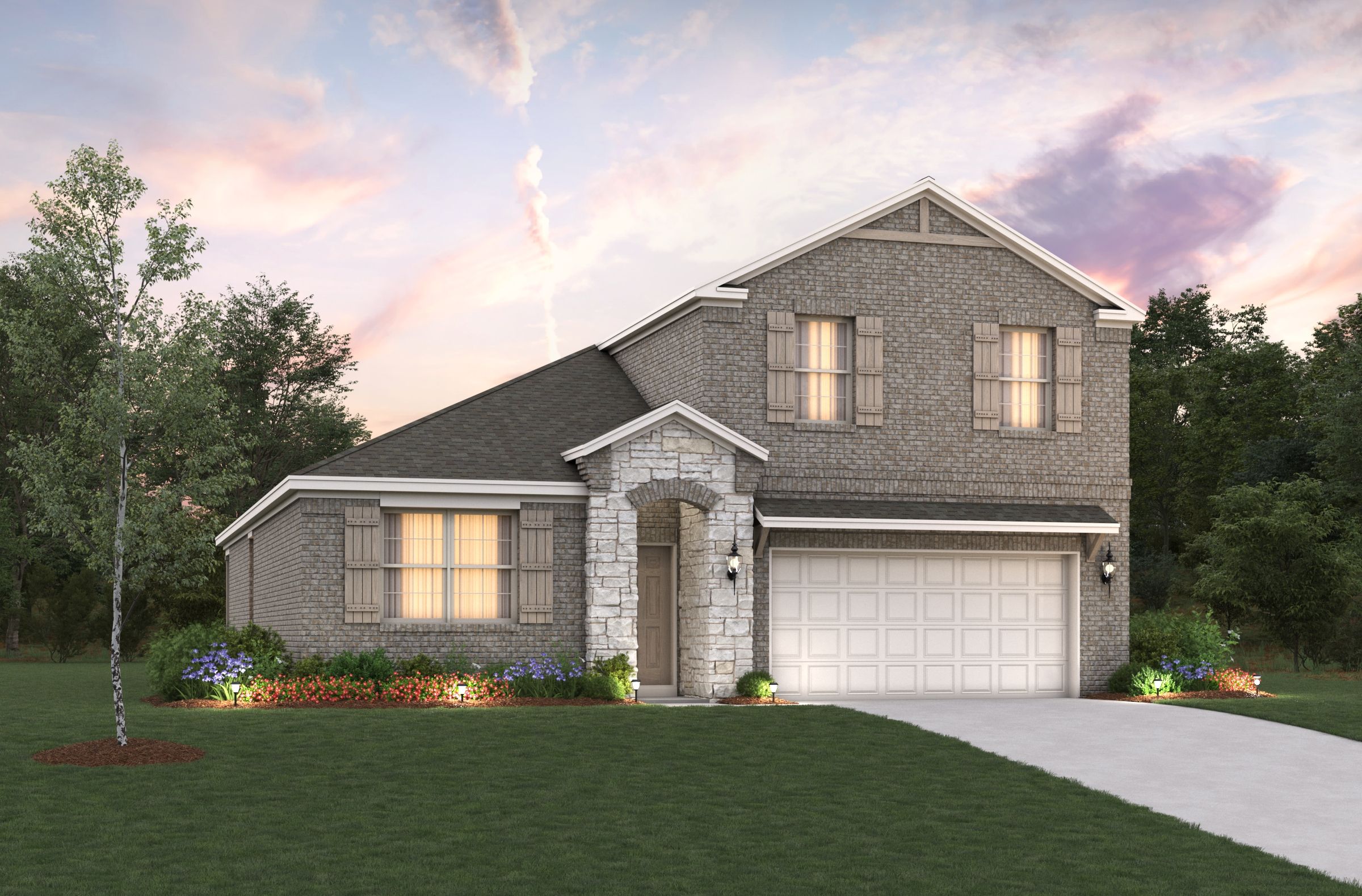 Berkshire - Verandah - Meadows 50': Royse City, Texas - Beazer Homes