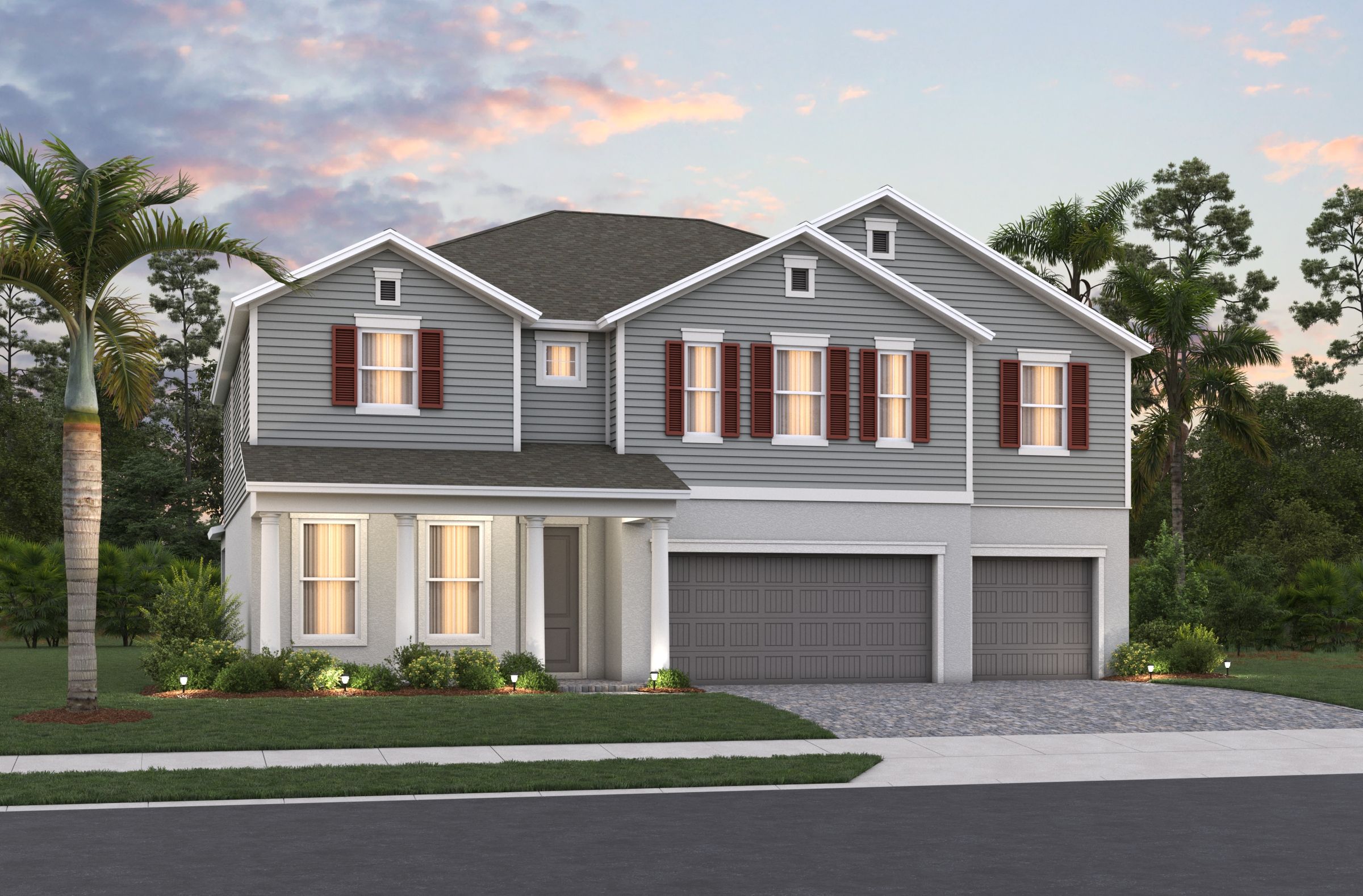 Estates at Lake Jesup por Beazer Homes en Orlando Florida