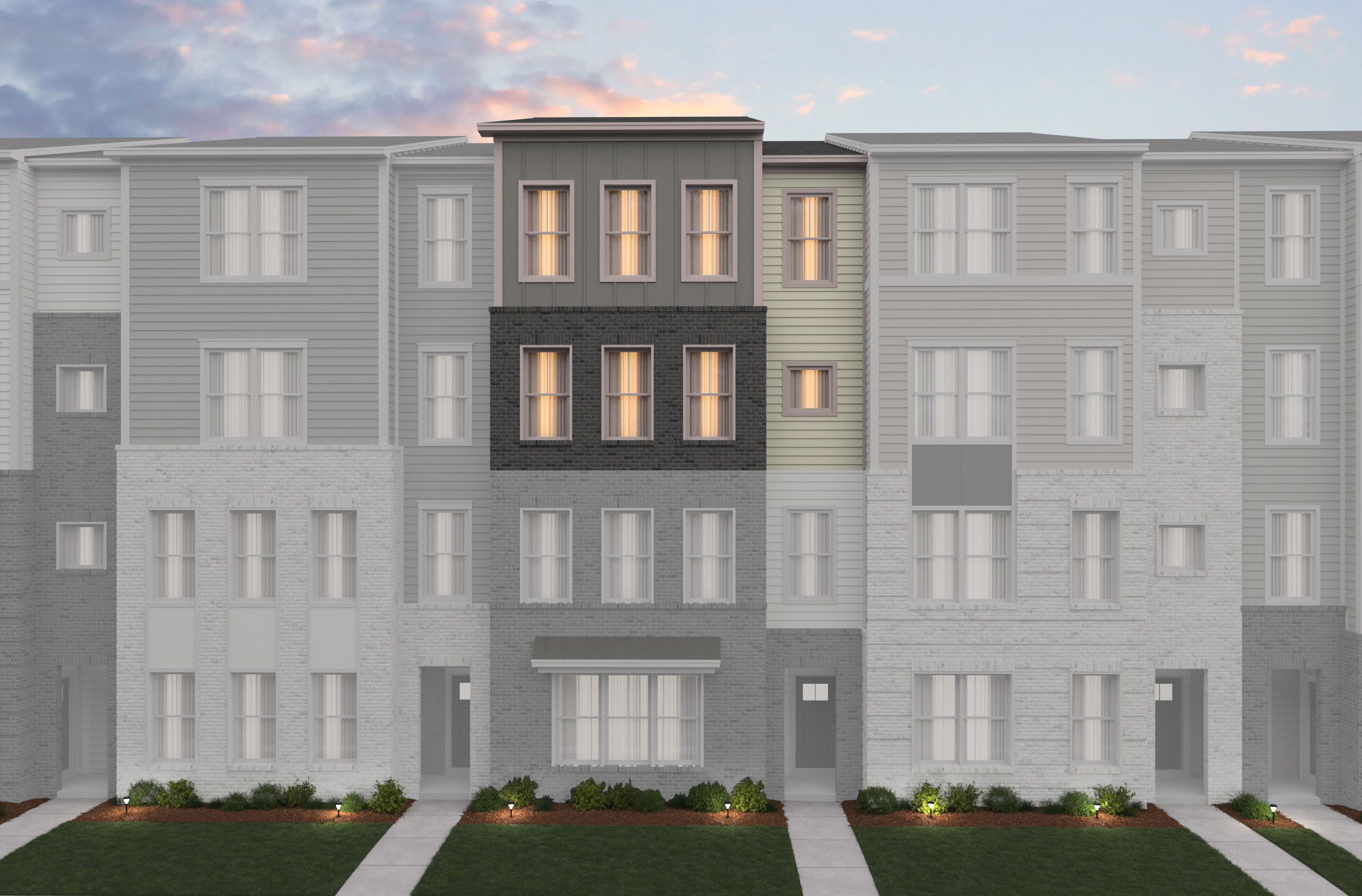 Belmont Park Stacked-Townhomes - Ashburn, VA