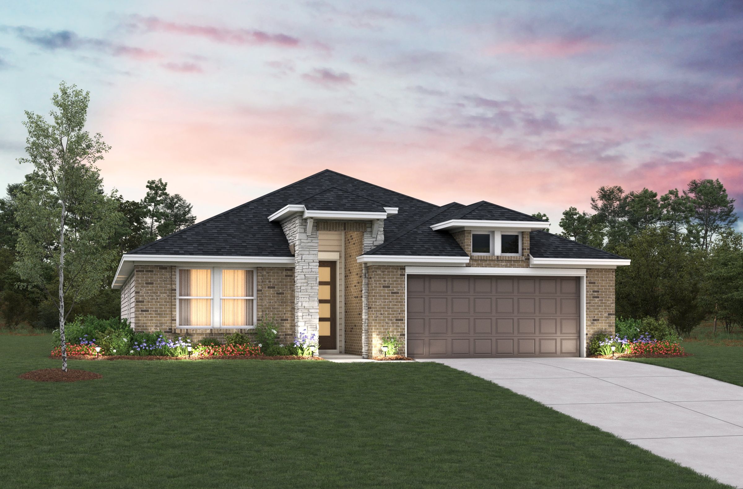 Olympic - Sorella - Landmark Collection: Tomball, Texas - Beazer Homes