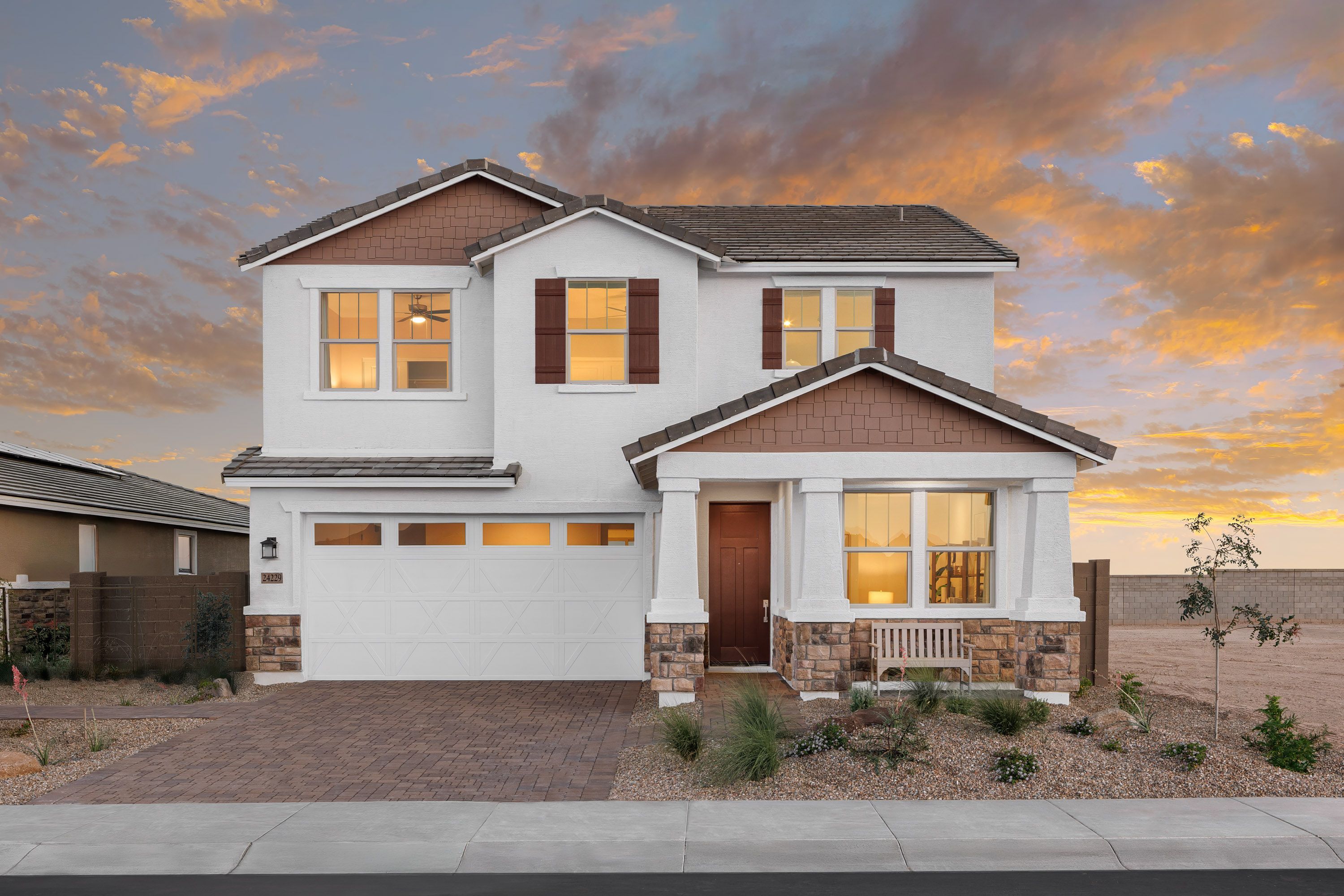 Montana Vista - Highland por Beazer Homes en Phoenix-Mesa Arizona