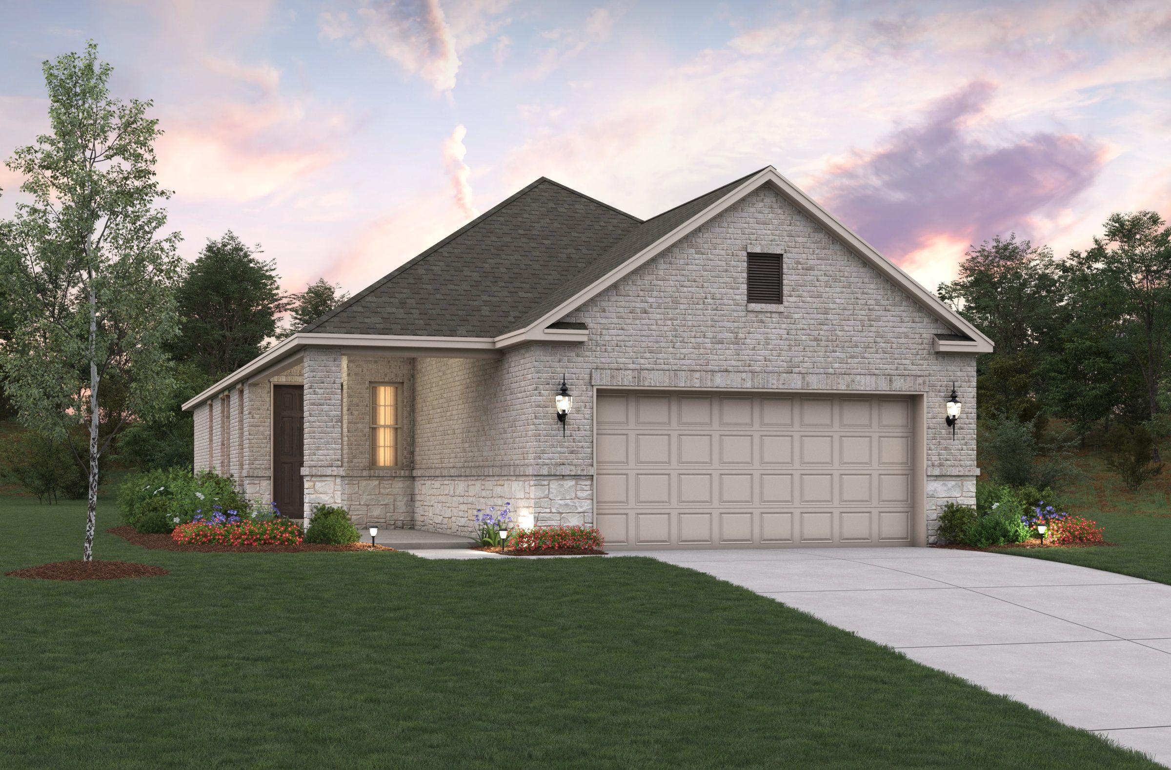 Daisy - Saratoga - Fields 40': Aubrey, Texas - Beazer Homes