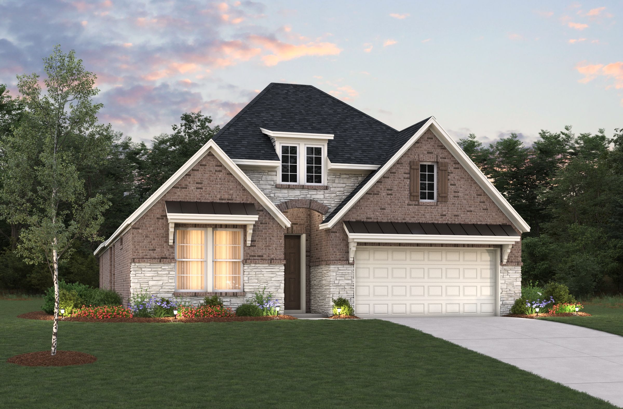 Copia Pines - Heritage Collection por Beazer Homes en Houston Texas