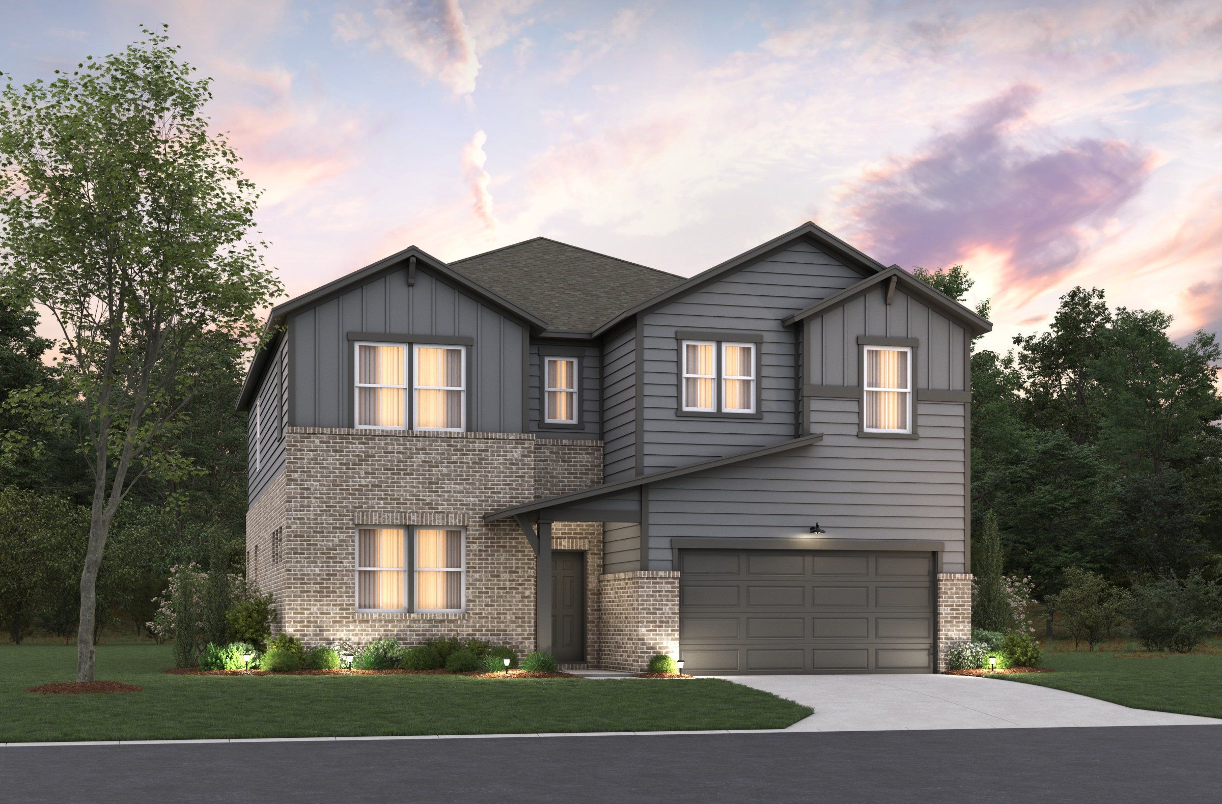 Tifton II - Cambridge at Steels Bridge: Canton, Georgia - Beazer Homes