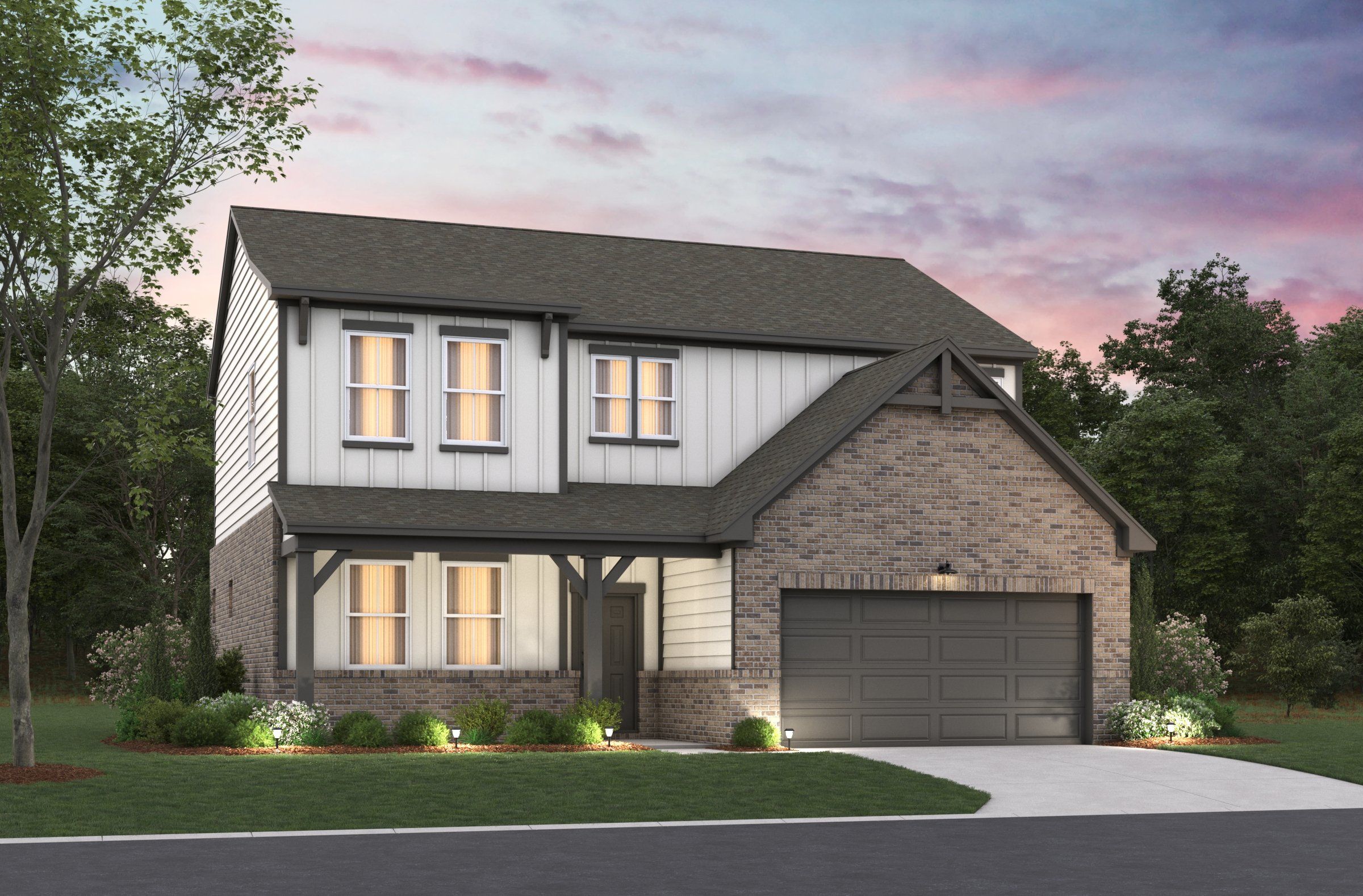Fulton II - Cambridge at Steels Bridge: Canton, Georgia - Beazer Homes