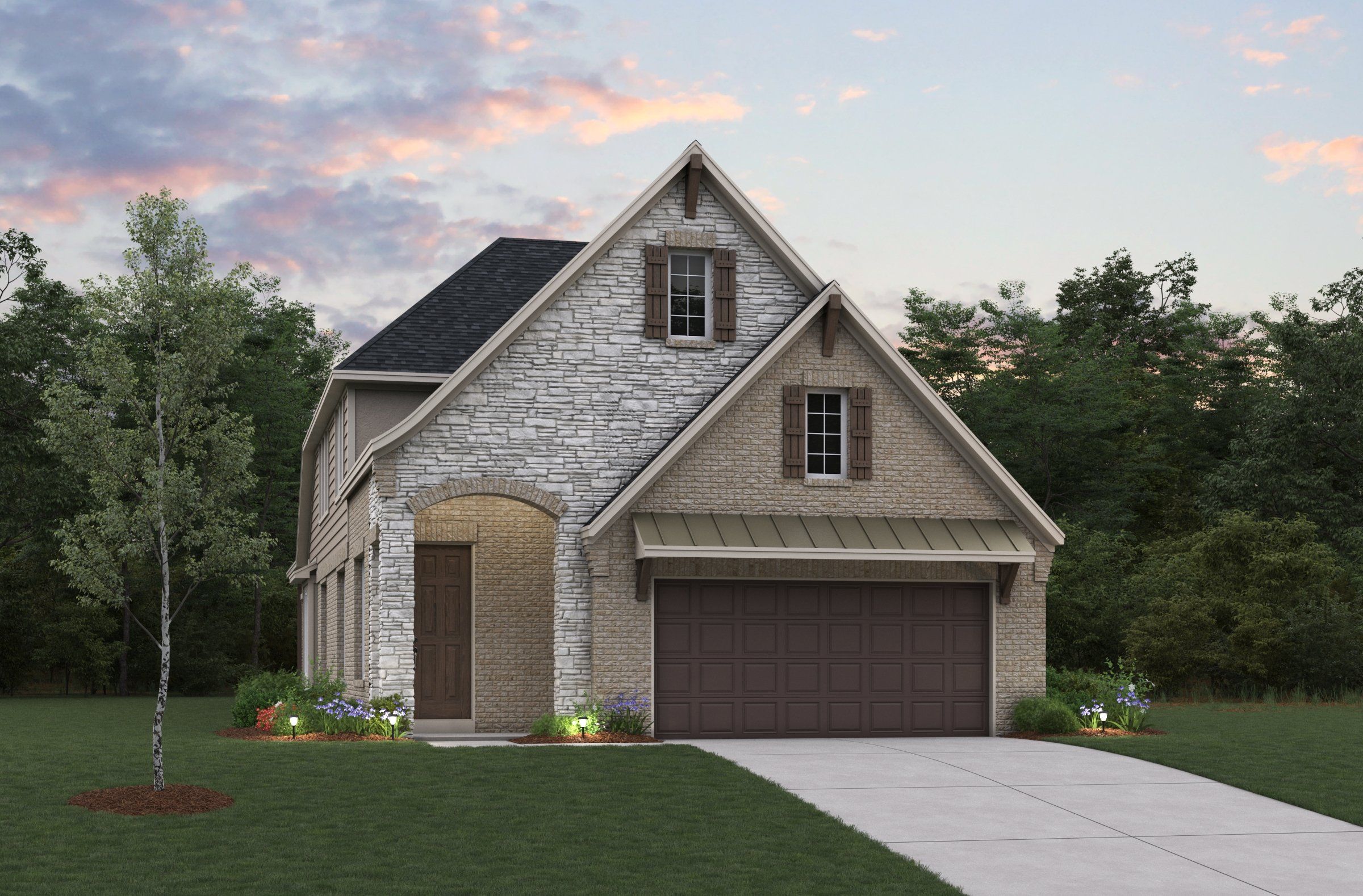 Jordan Ranch por Beazer Homes en Houston Texas